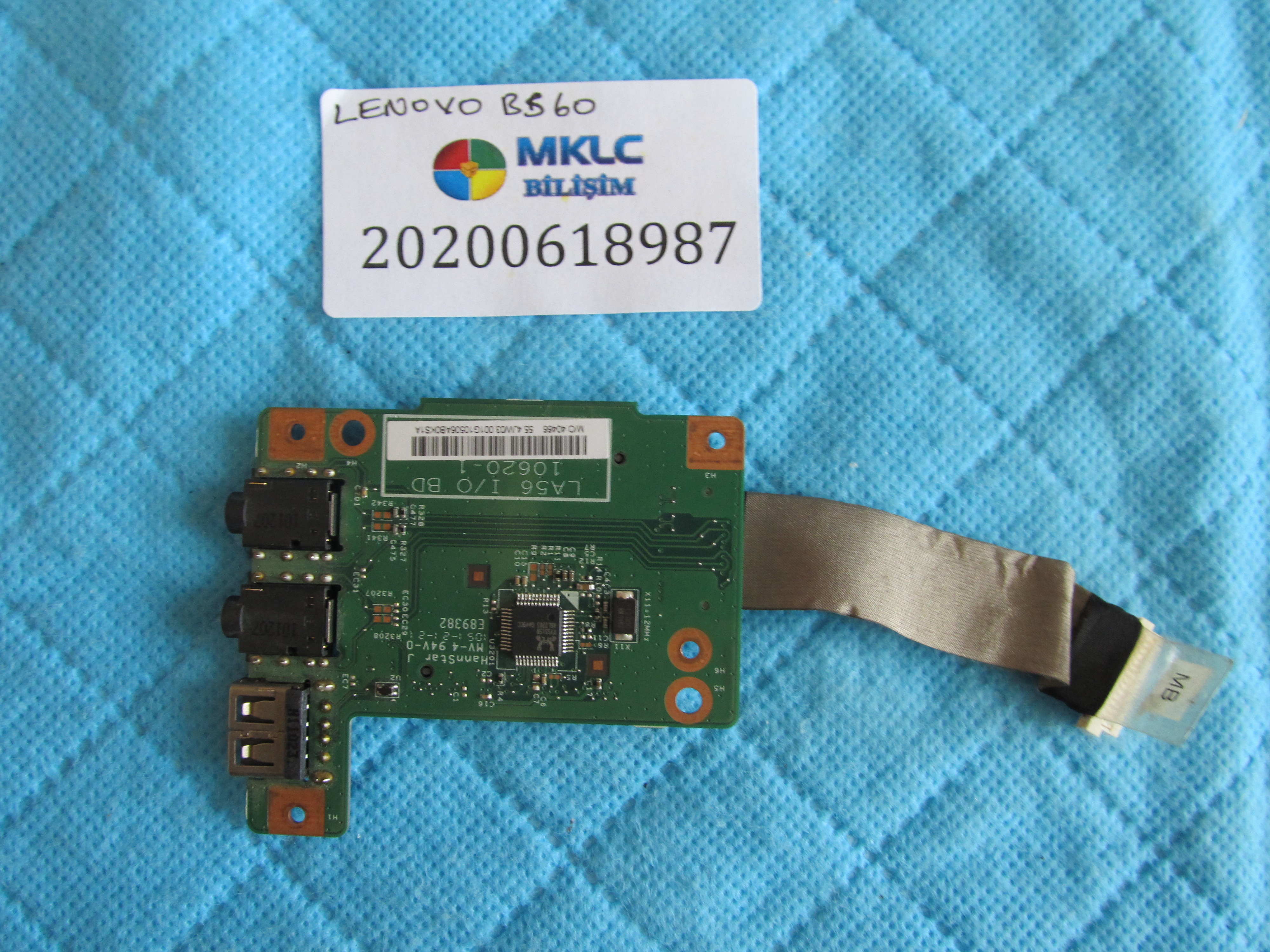 LENOVO Lenovo b560 usb port flex ve ses karti küçük görsel 2
