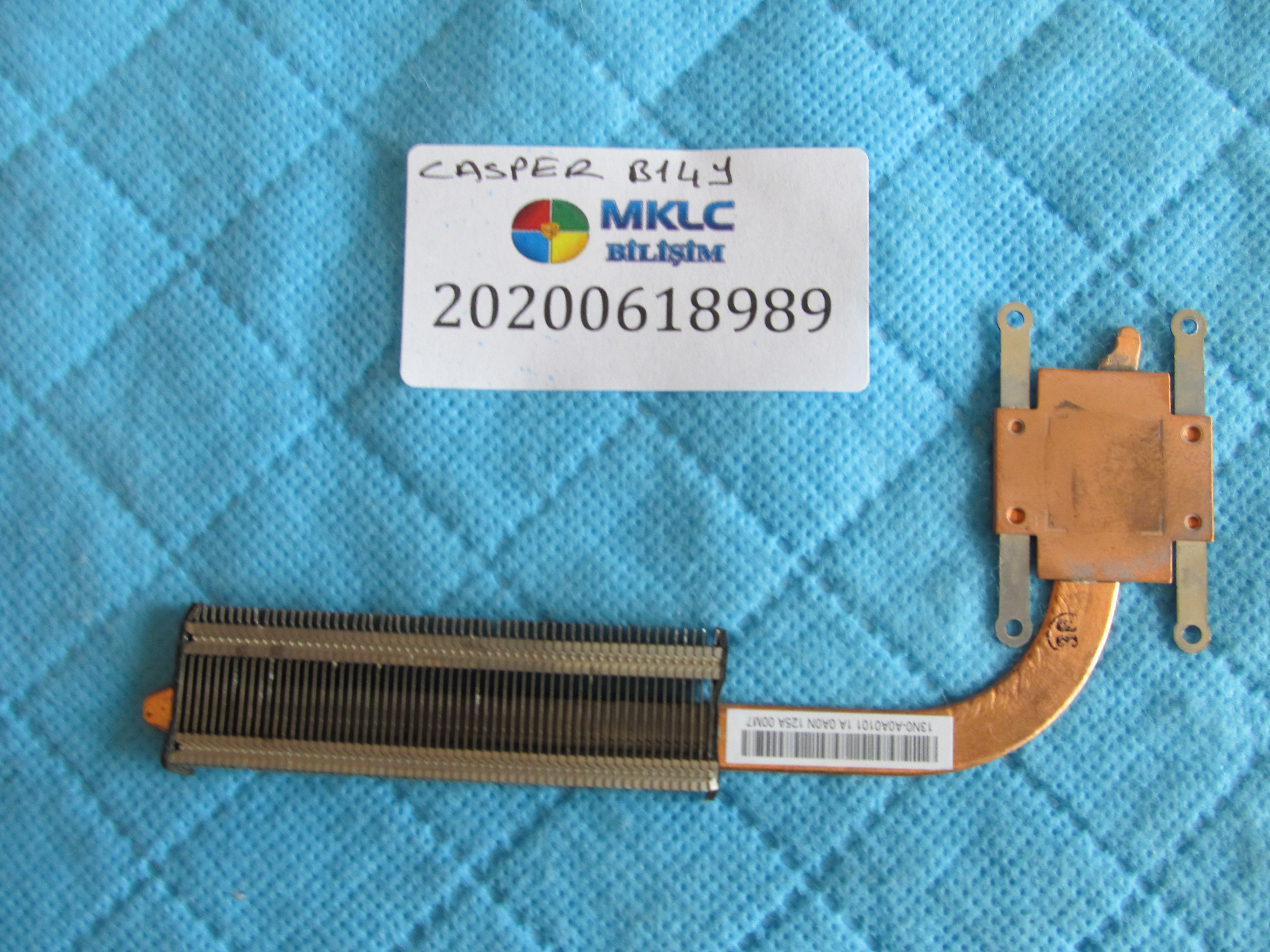 CASPER Casper b14y bakir soğutucu (heatsink) küçük görsel 2
