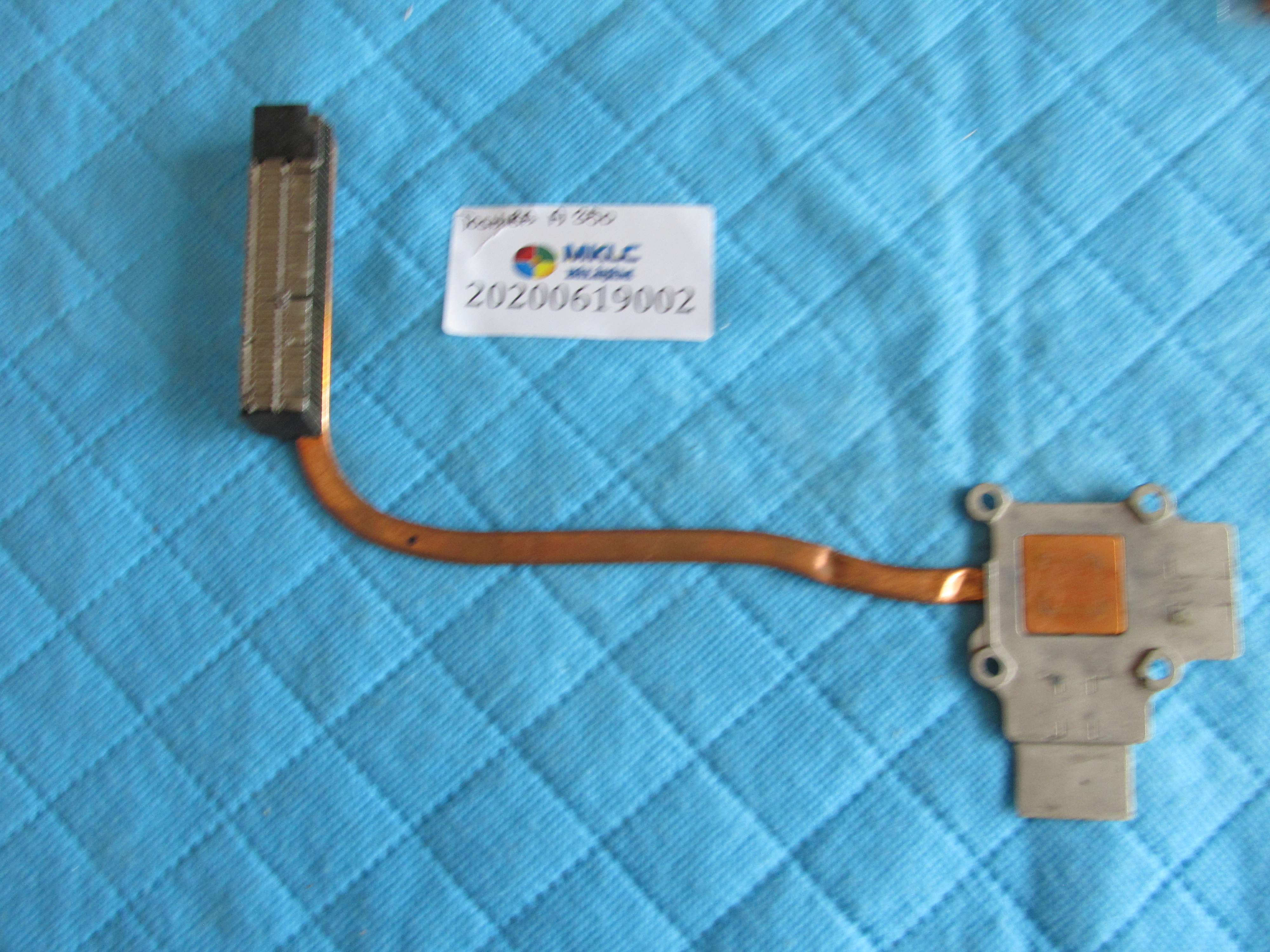 TOSHİBA Toshiba a350 bakir soğutucu (heatsink) küçük görsel 2