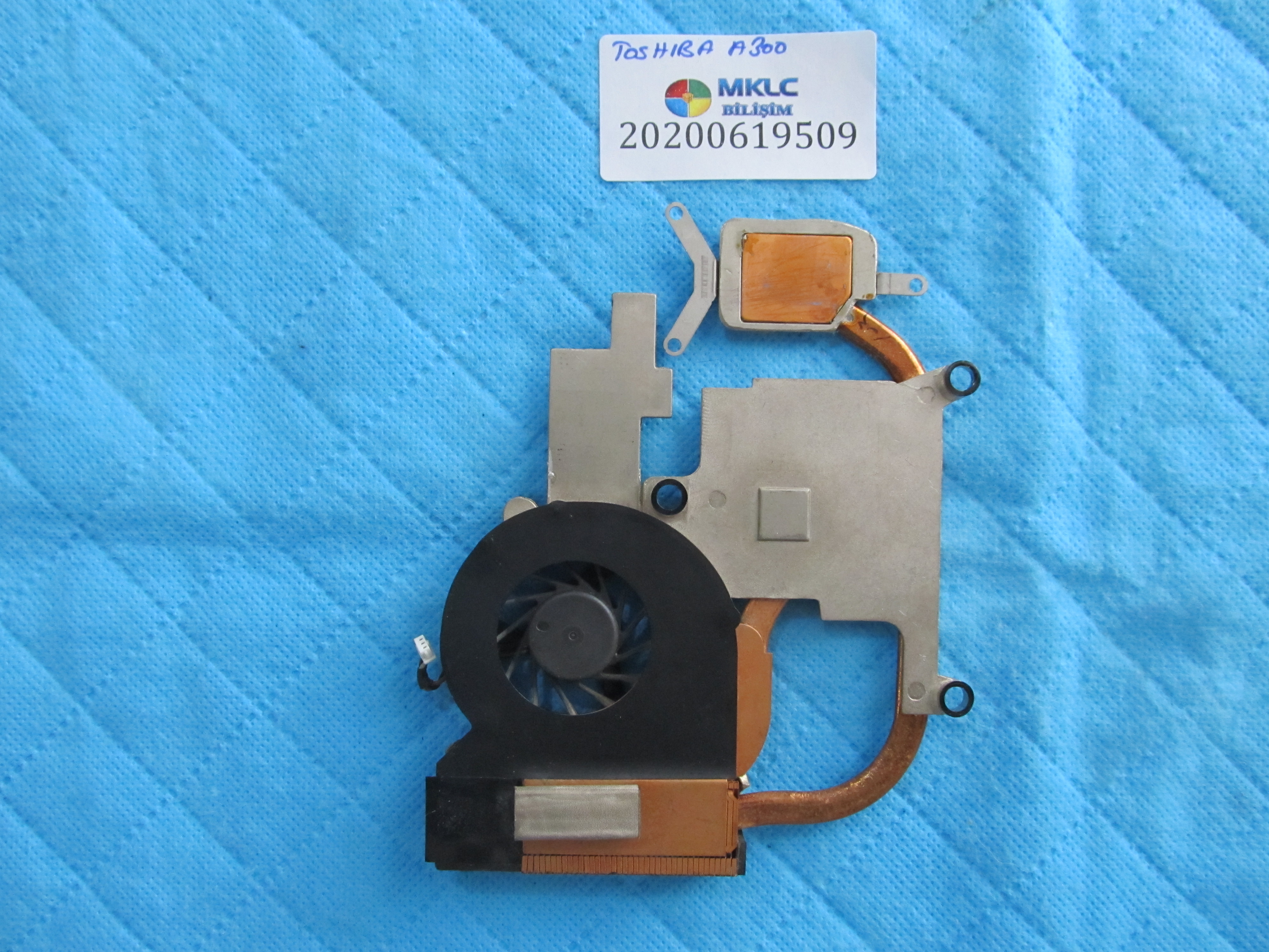 TOSHİBA Toshiba a300 fan bakir soğutucu (heatsink) küçük görsel 2