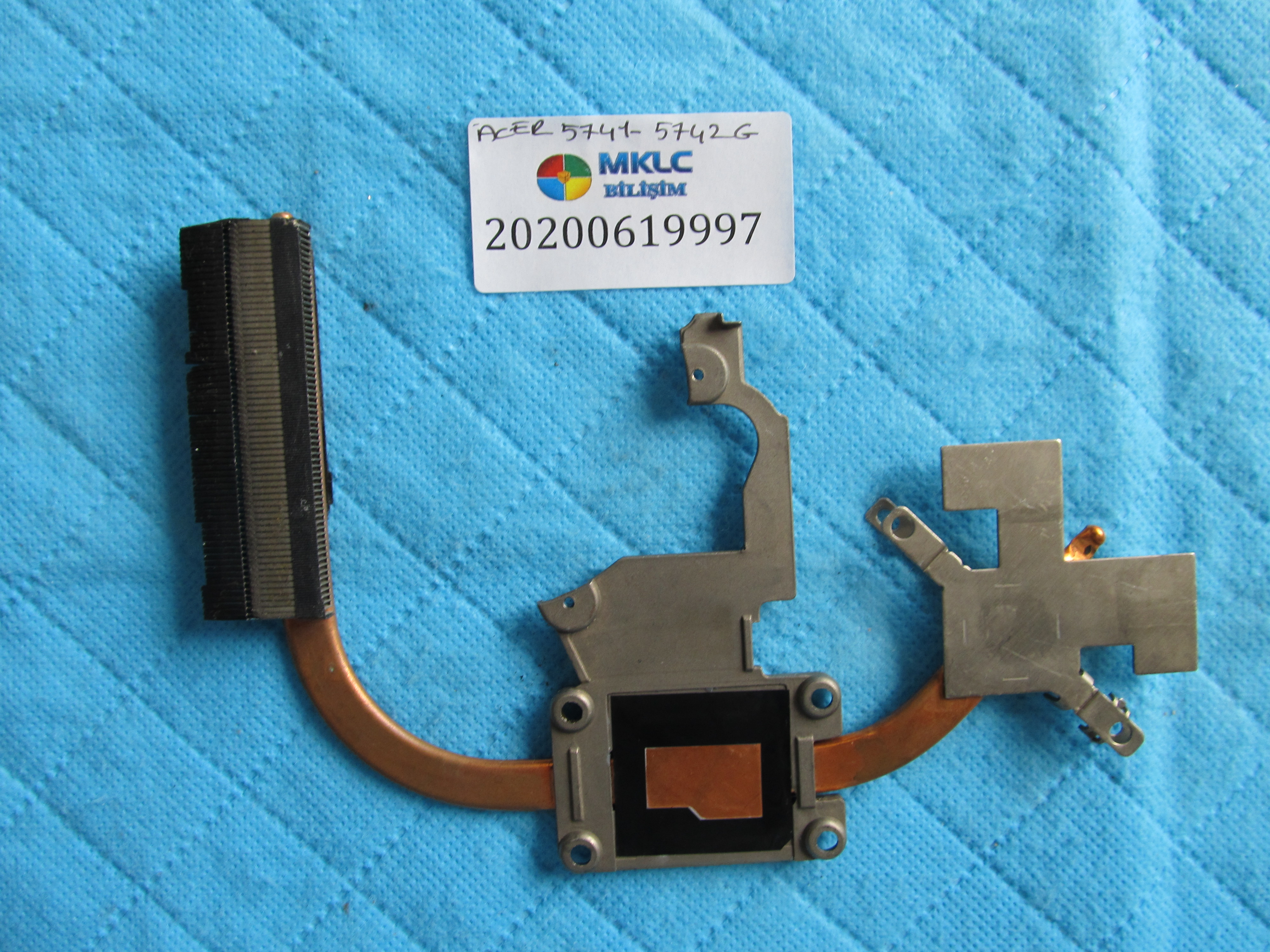ACER Acer 5741-5742g soğutucu bakir (heatsink) küçük görsel 2