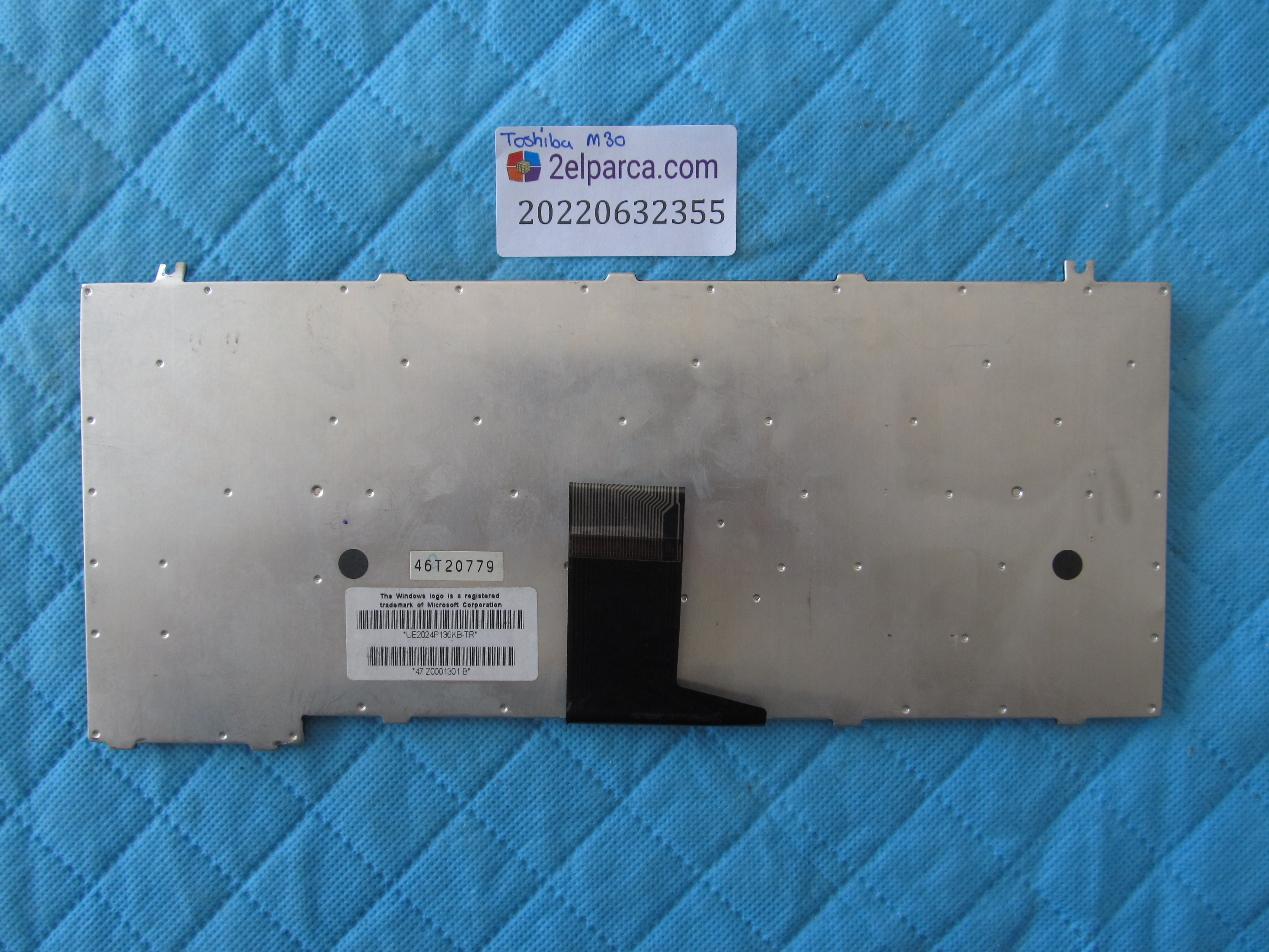 TOSHİBA Toshiba m30 klavye orjinal ürün küçük görsel 2