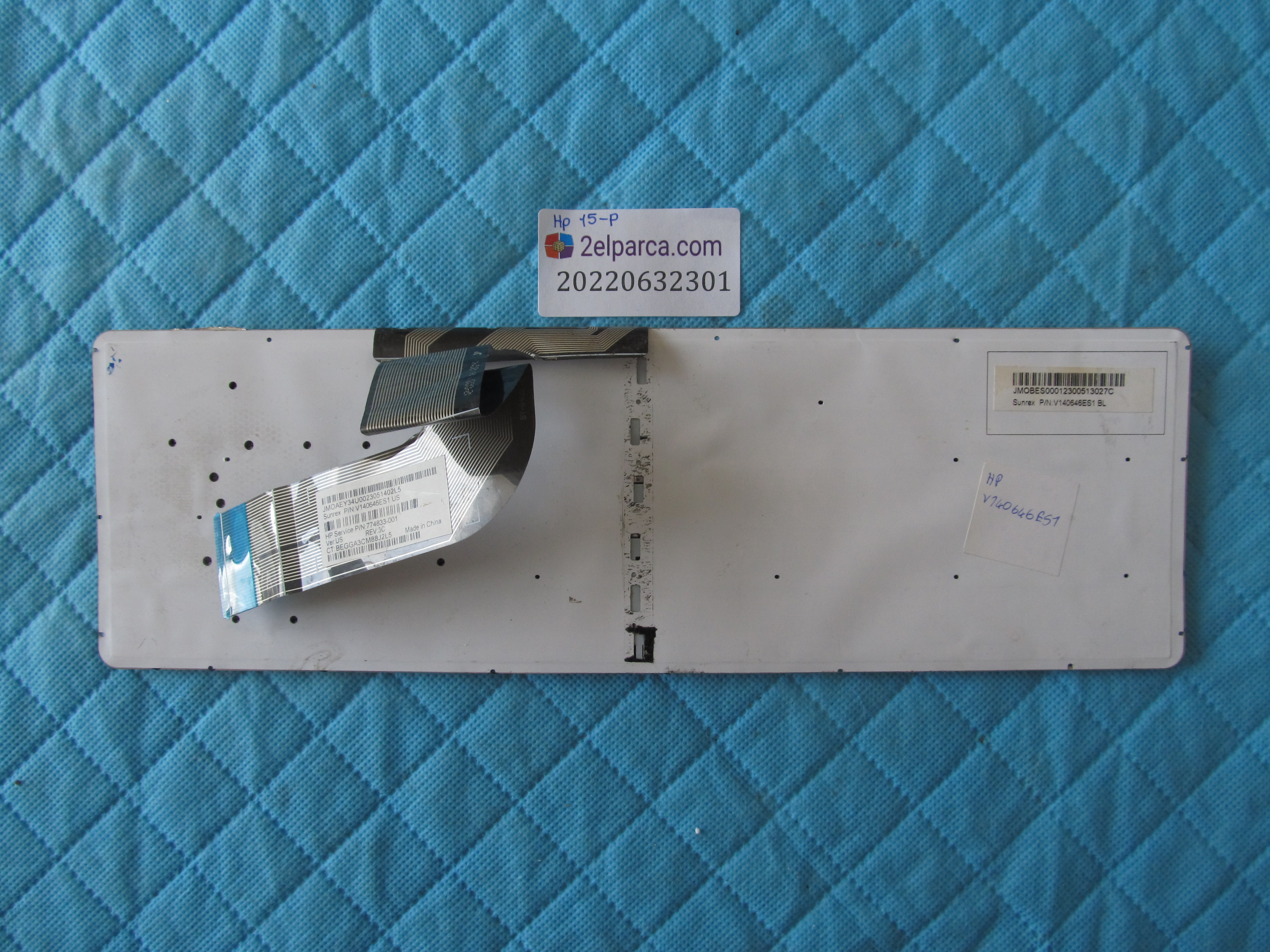 HP Hp 15-p klavye v140646es1 orjinal ürün küçük görsel 2