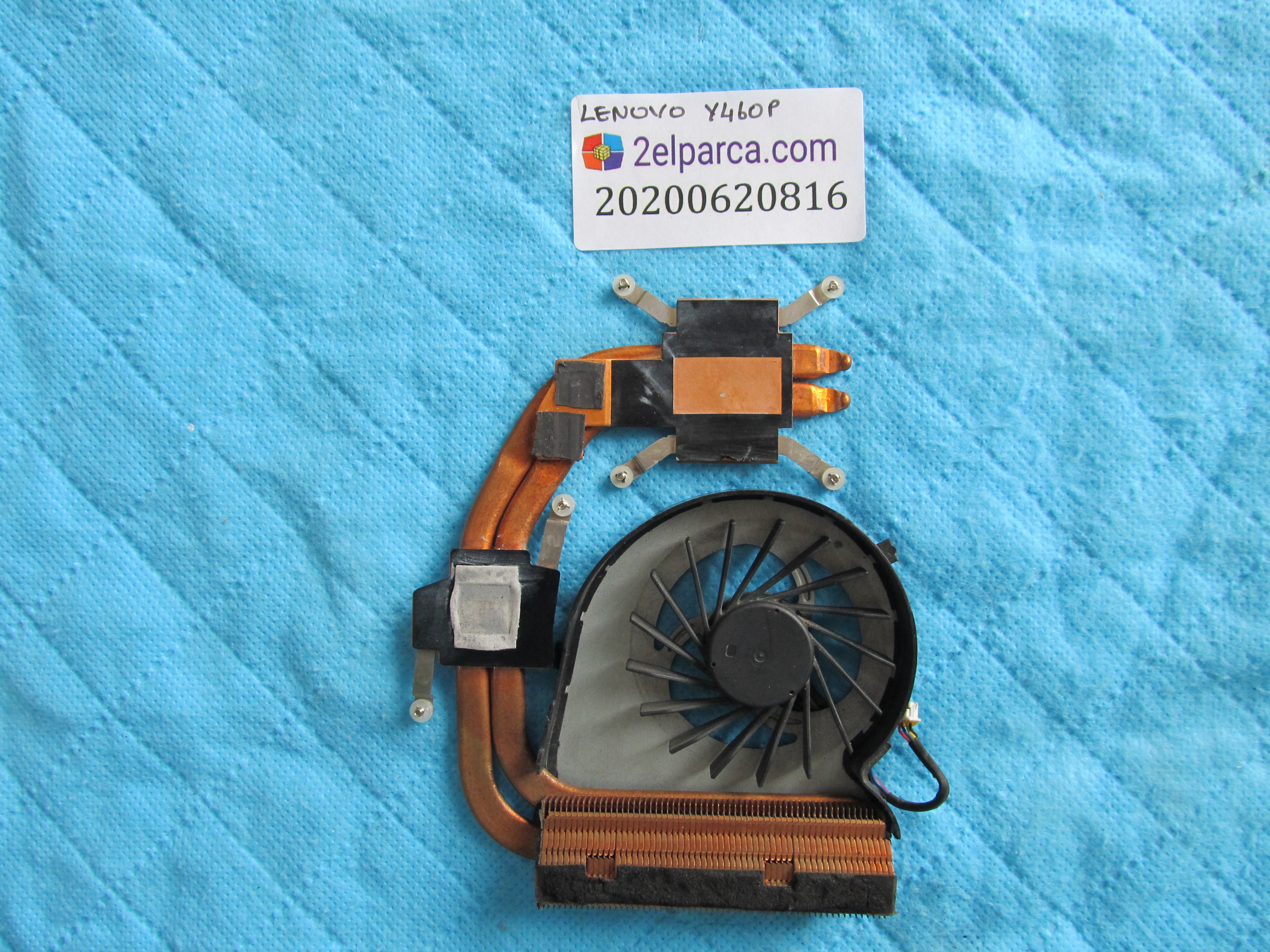 LENOVO Lenovo y460p fan bakir soğutucu (heatsink) orjinal ürün küçük görsel 2