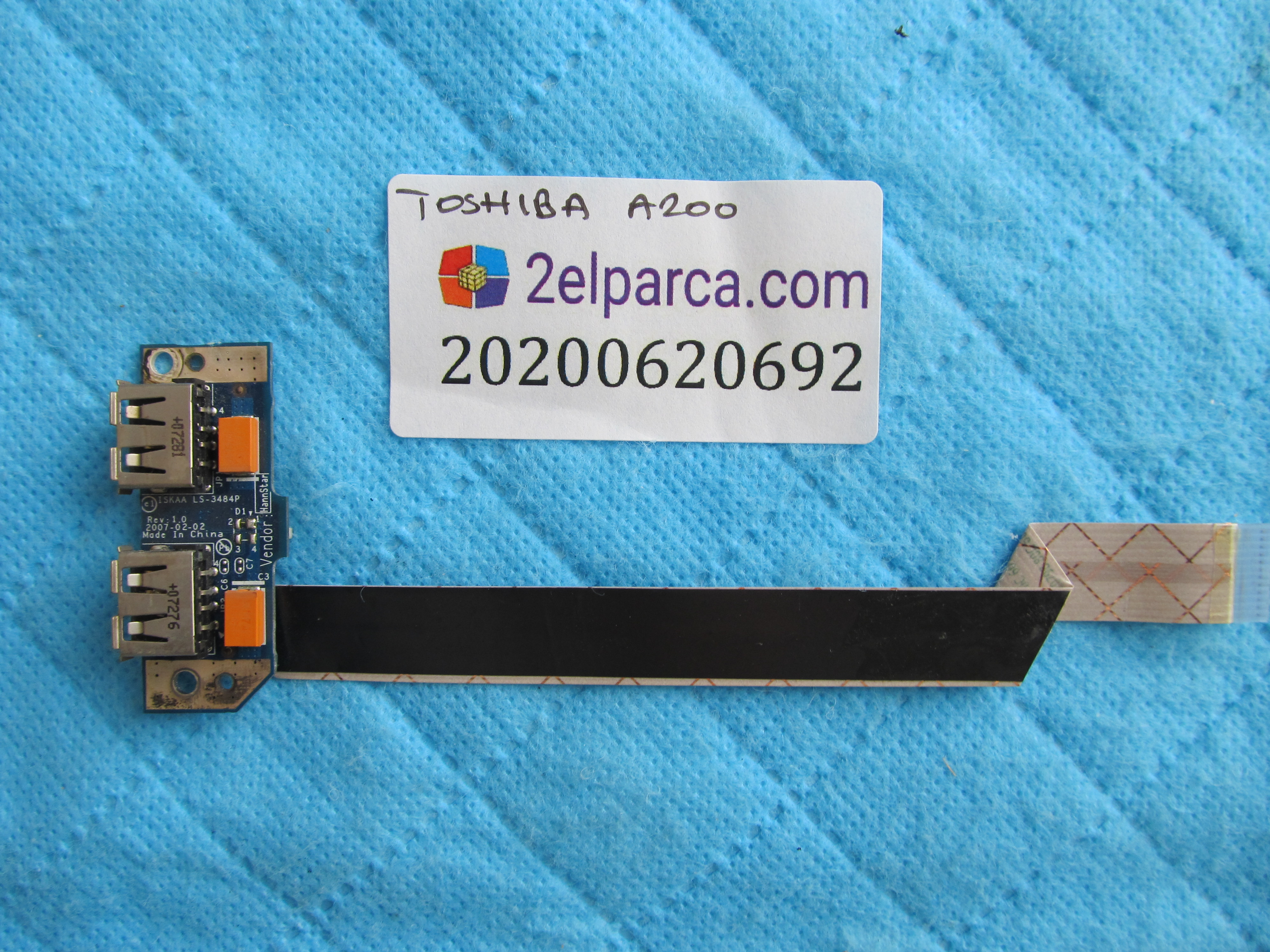 Toshiba a200 usb port flex orjinal ürün