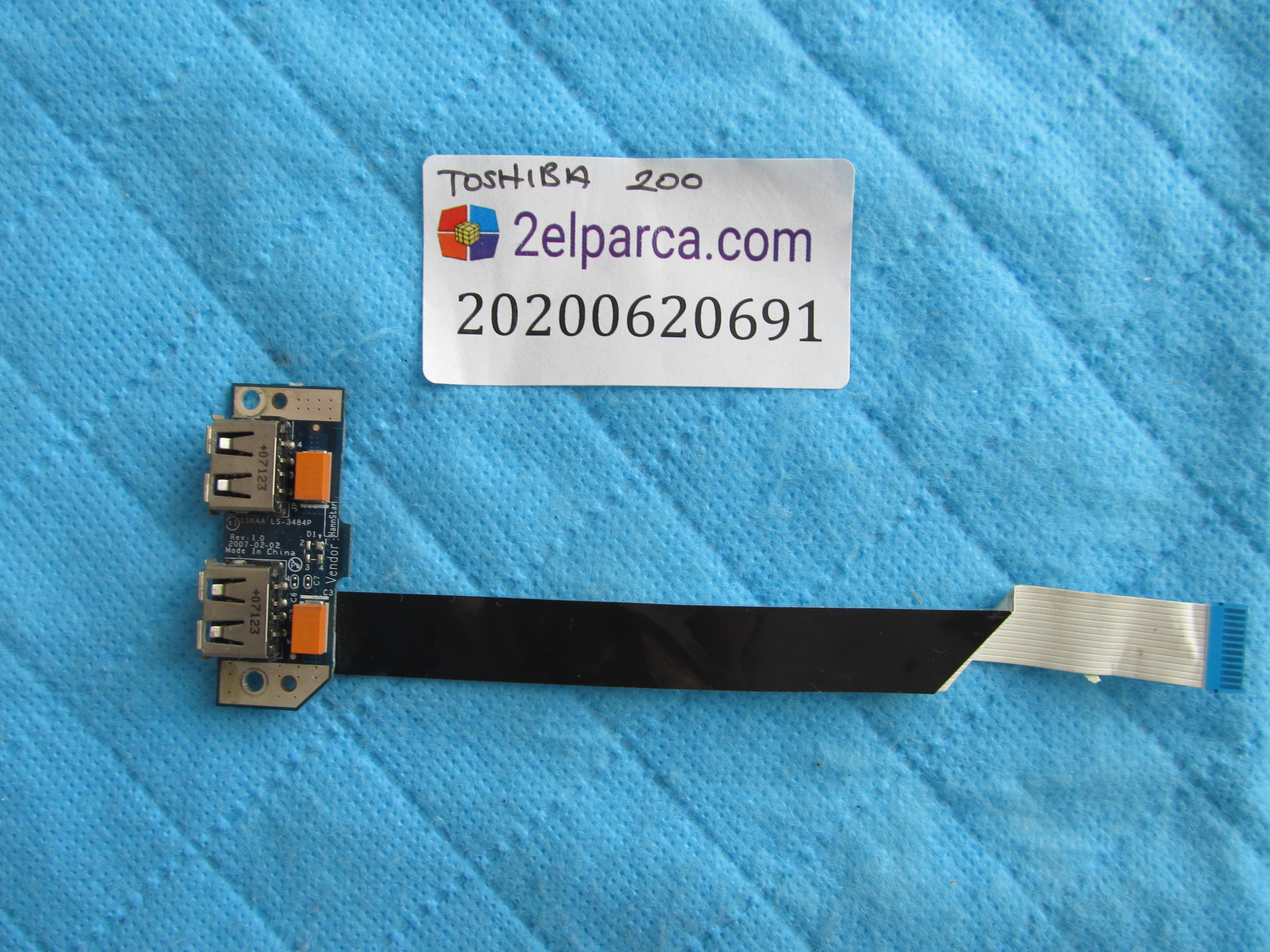 Toshiba a200 usb port flex orjinal ürün