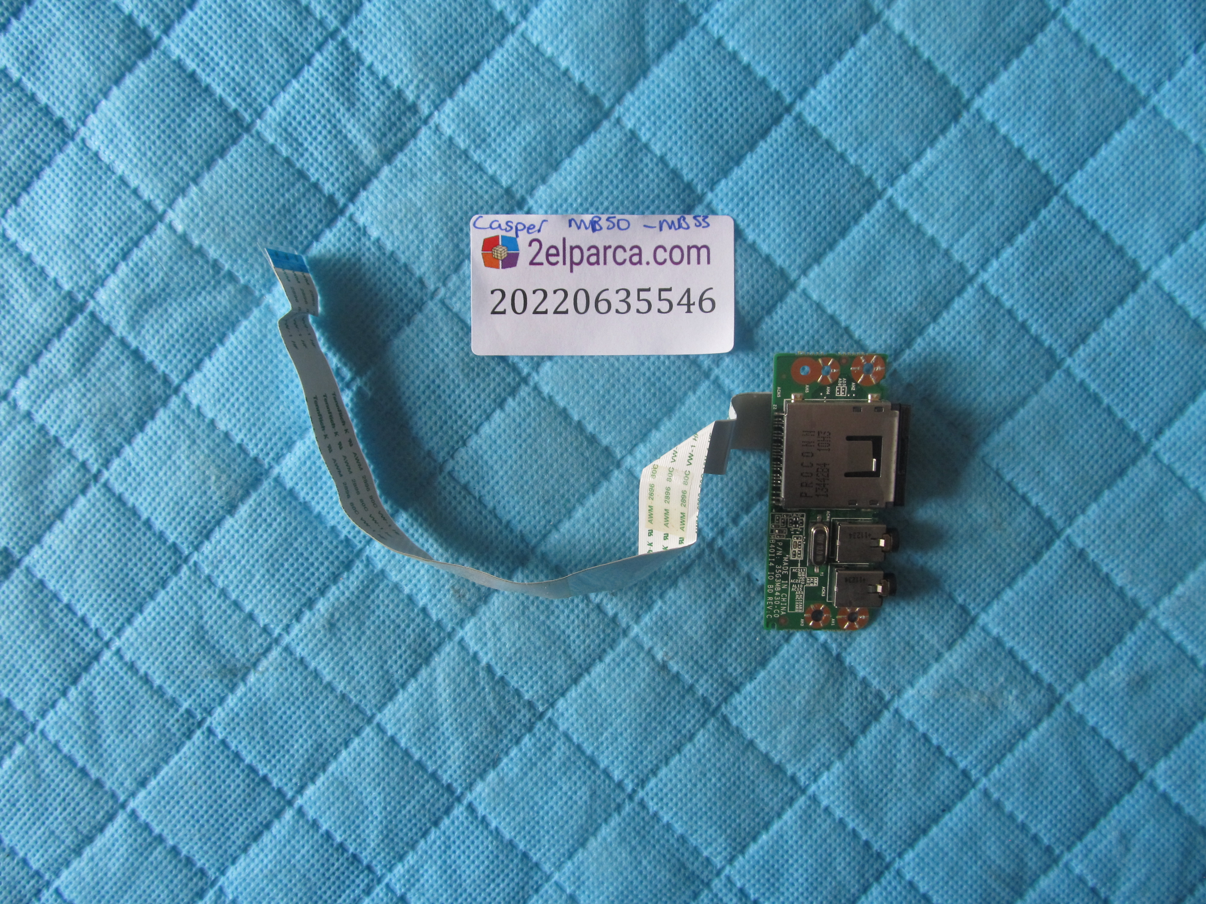 CASPER Casper mb50 usb kart ses kart flex dahil orjinal ürün küçük görsel 2