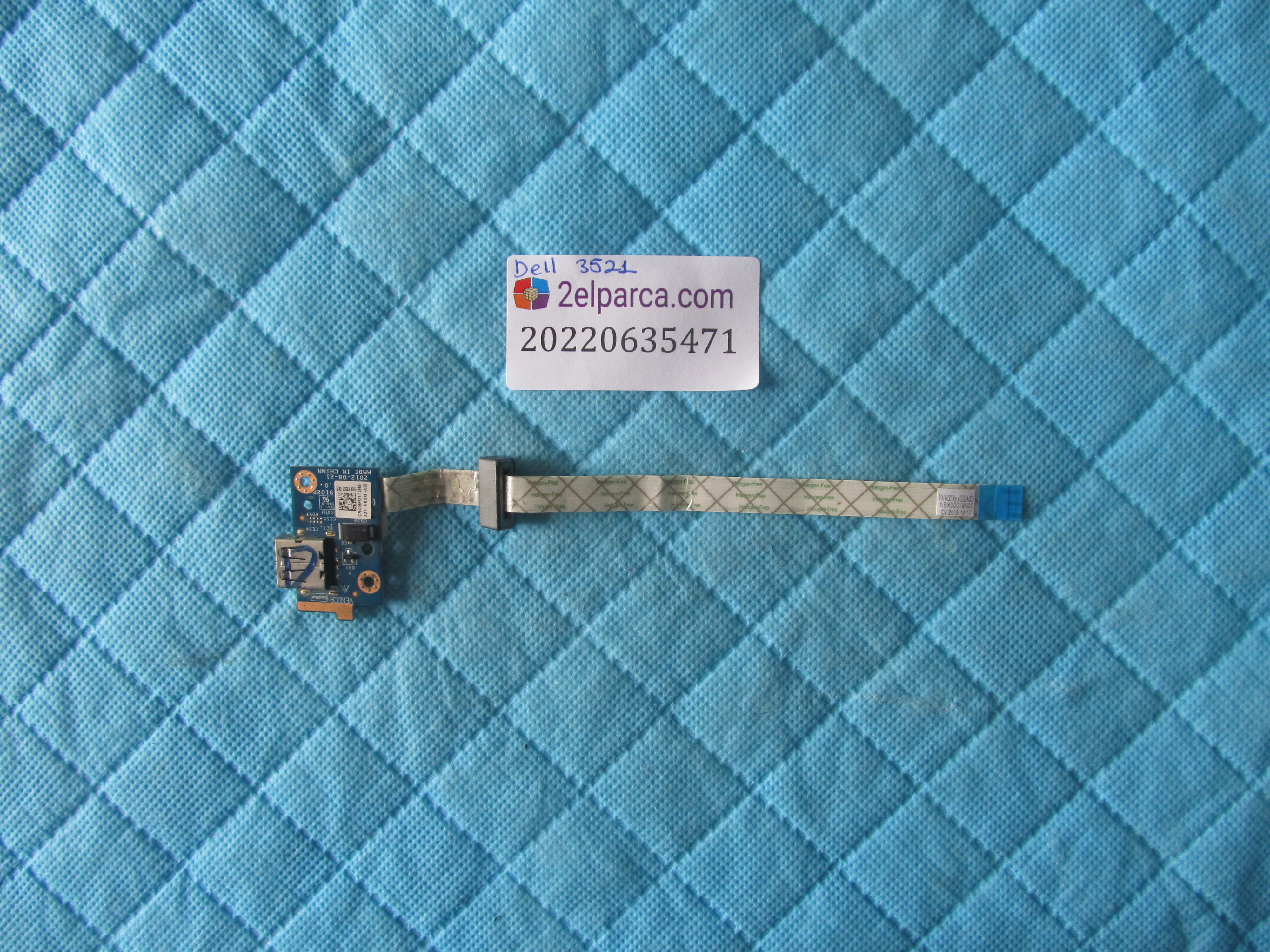 DELL Dell 3521 usb board flex orjinal ürün küçük görsel 2