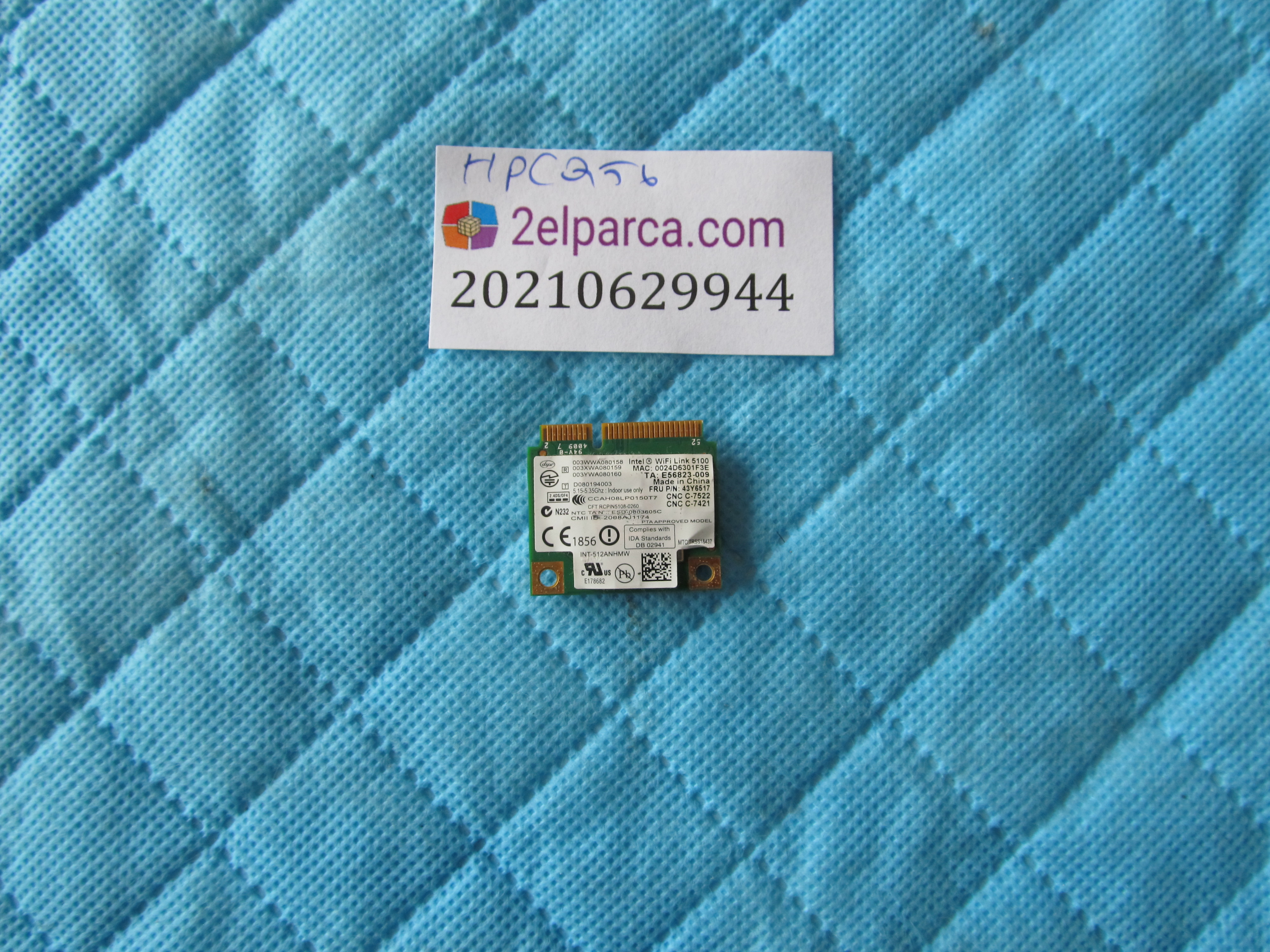 HP Hp cq56 wifi kart küçük görsel 2