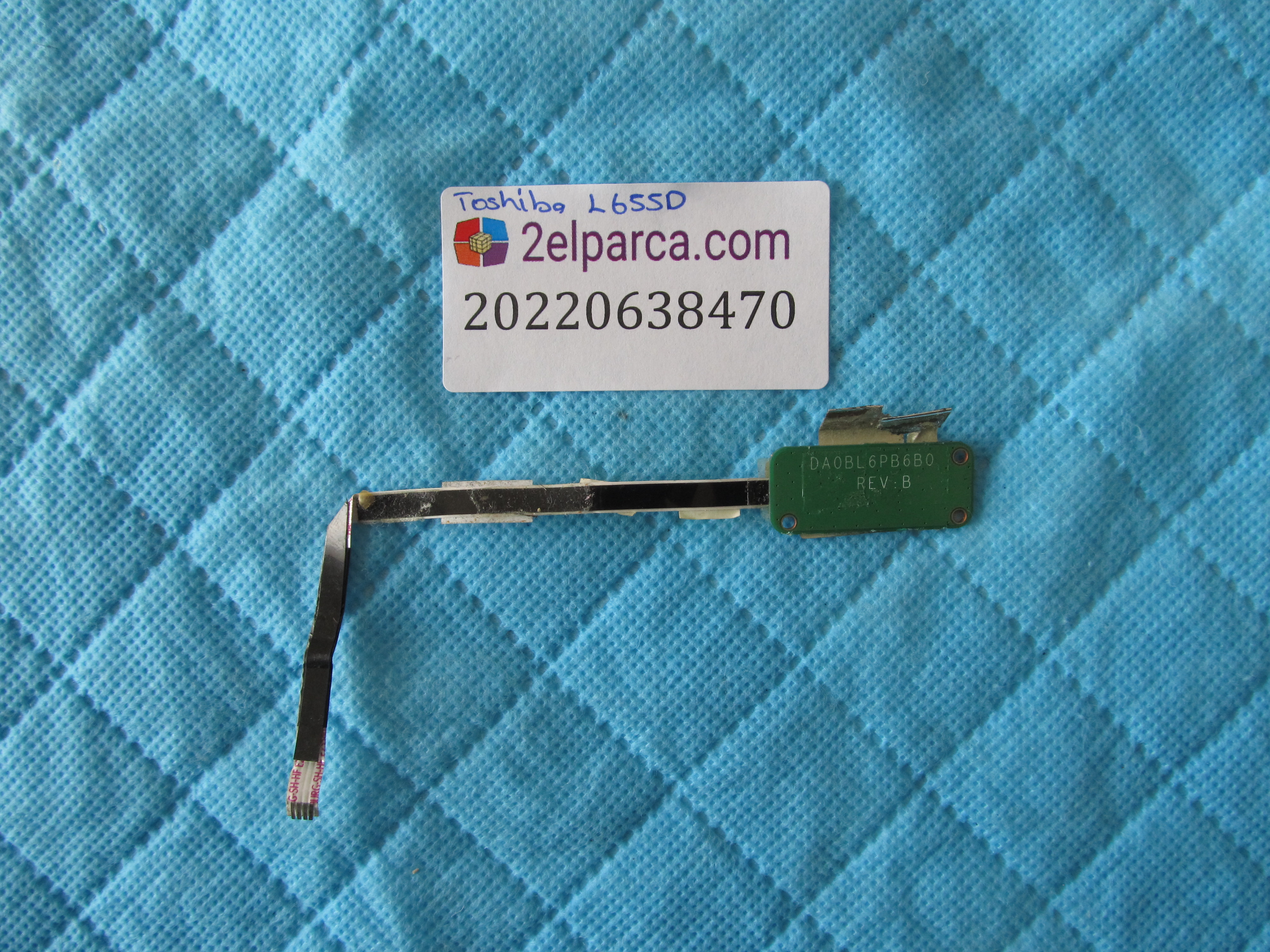 TOSHİBA Toshiba l655d tetik klarti ve flex orjinal ürün küçük görsel 2