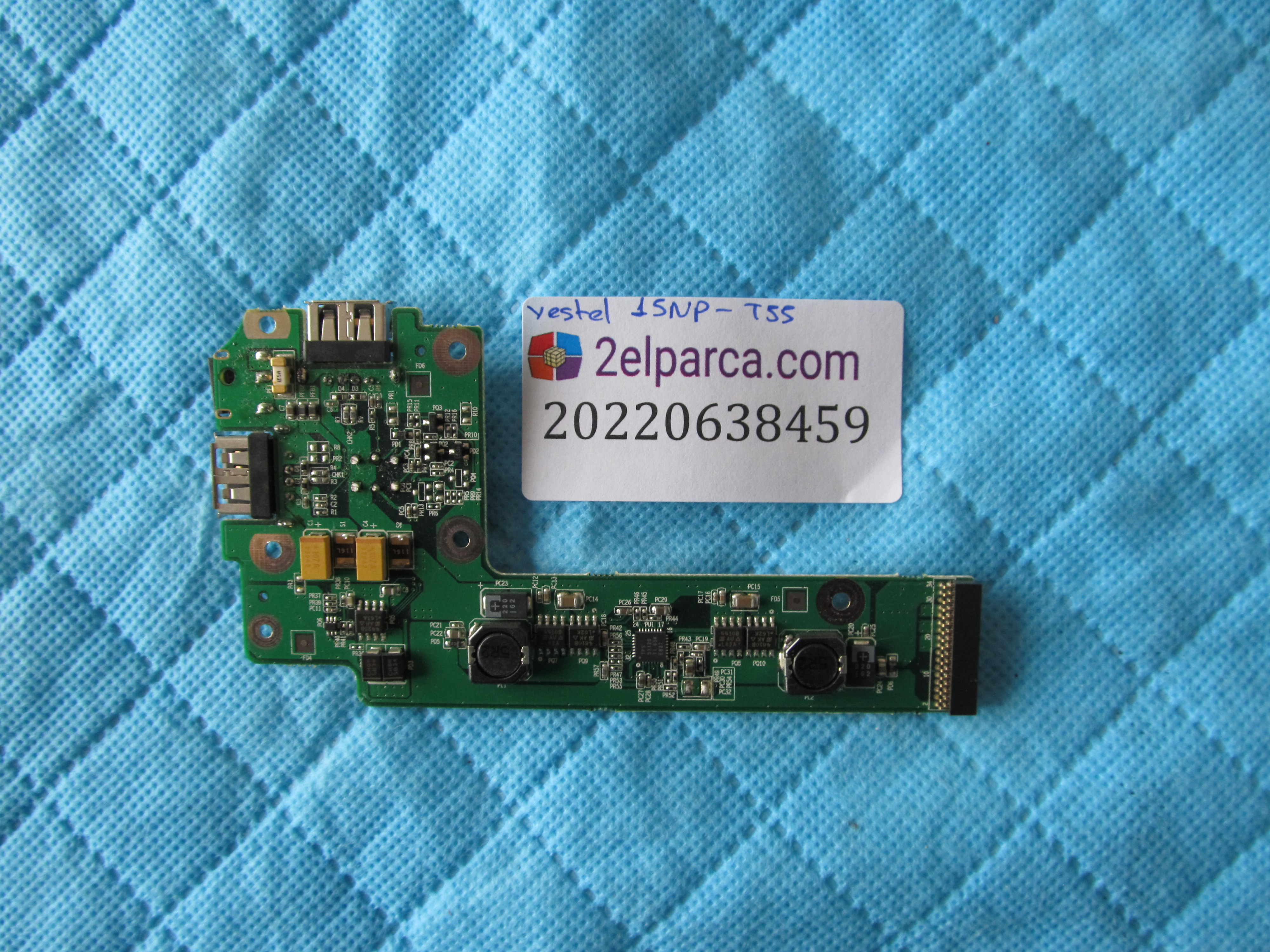 VESTEL Vestel 15np-t55 power ve usb board orjinal ürün küçük görsel 2