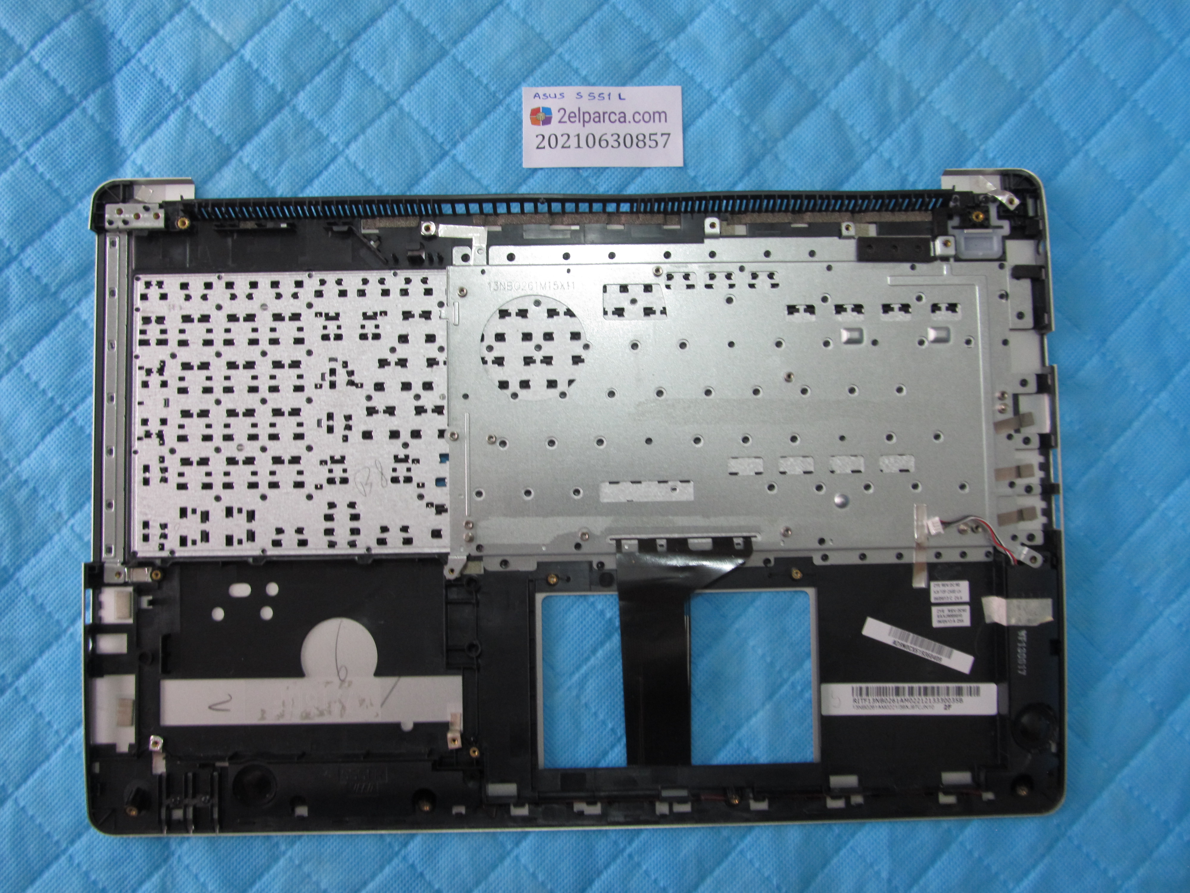 ASUS Asus s551l üst kasa klavye kasasi klavye dahil (tek tuş eksik) küçük görsel 2