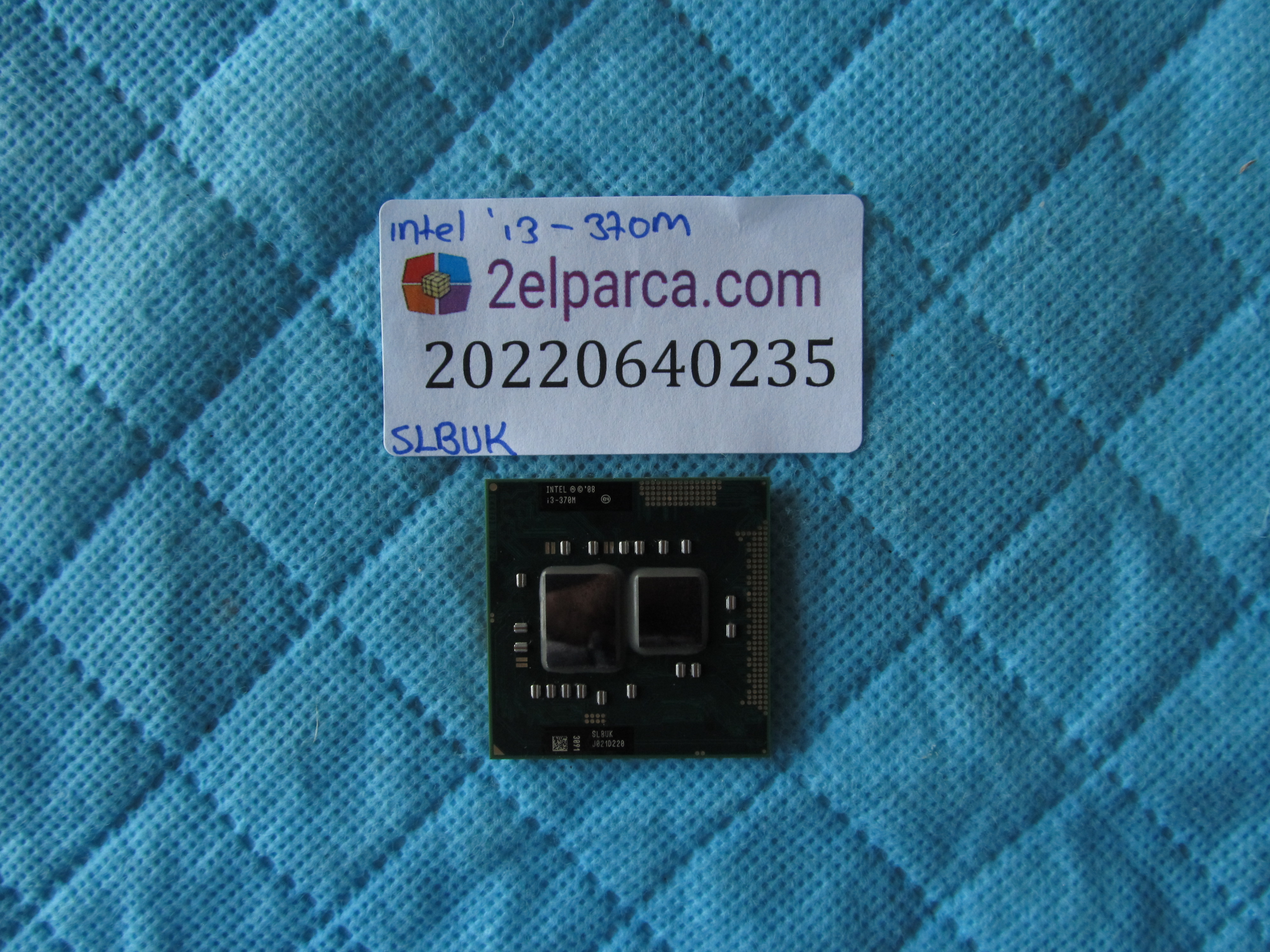 Intel core i3-370m cpu slbuk