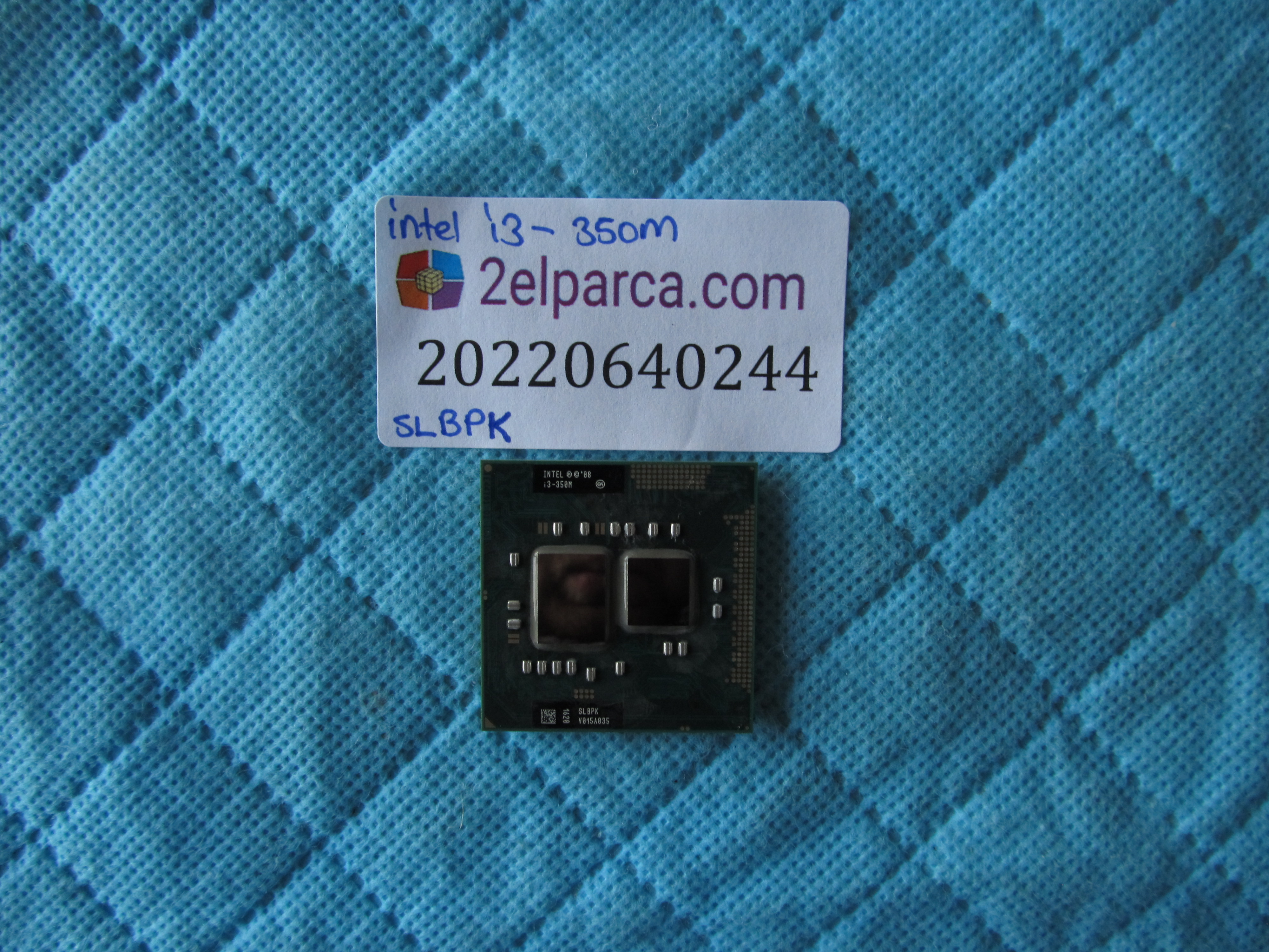 Intel core i3-350m cpu slbpk