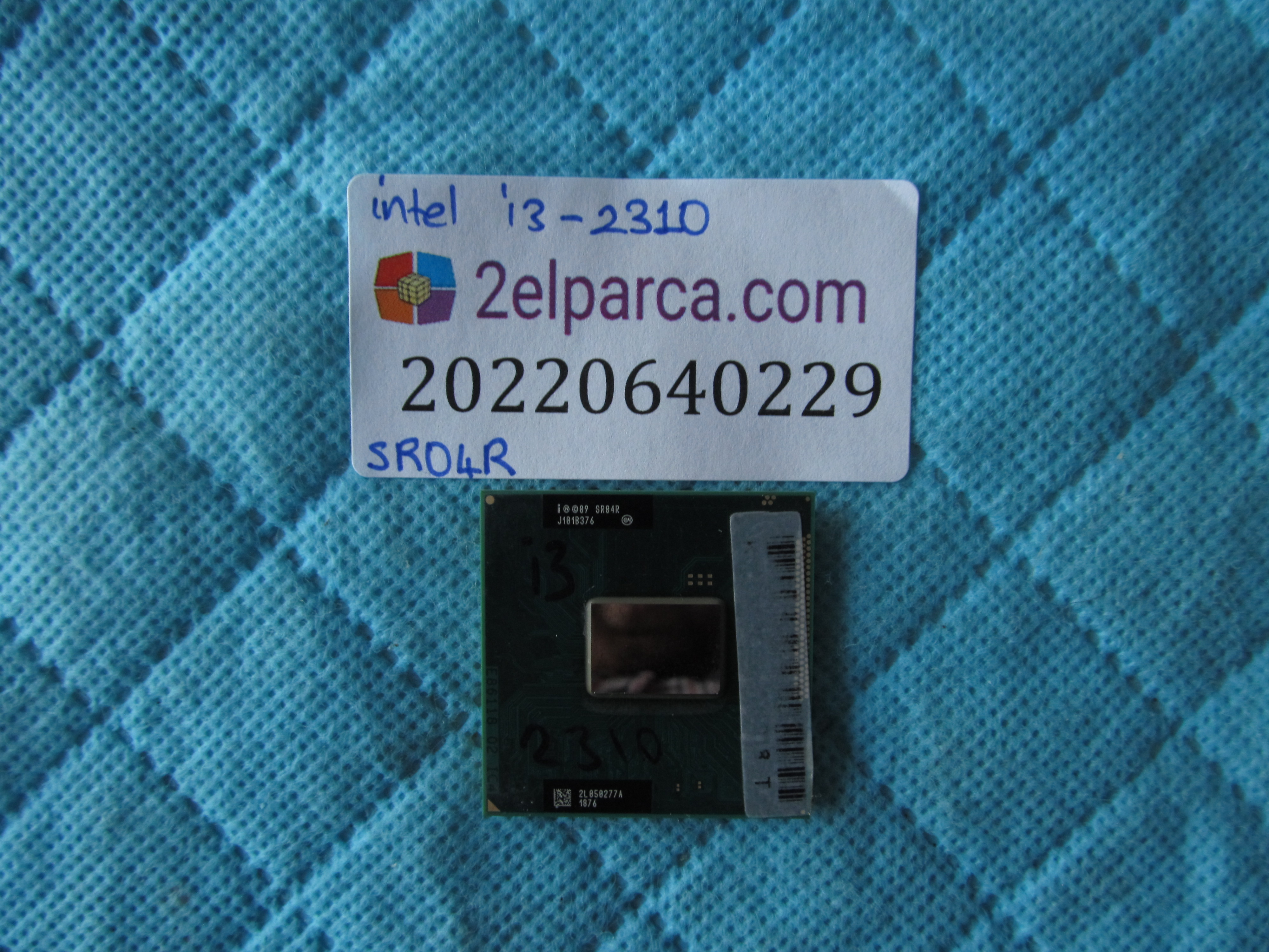 Intel i3-2310m cpu sr04r