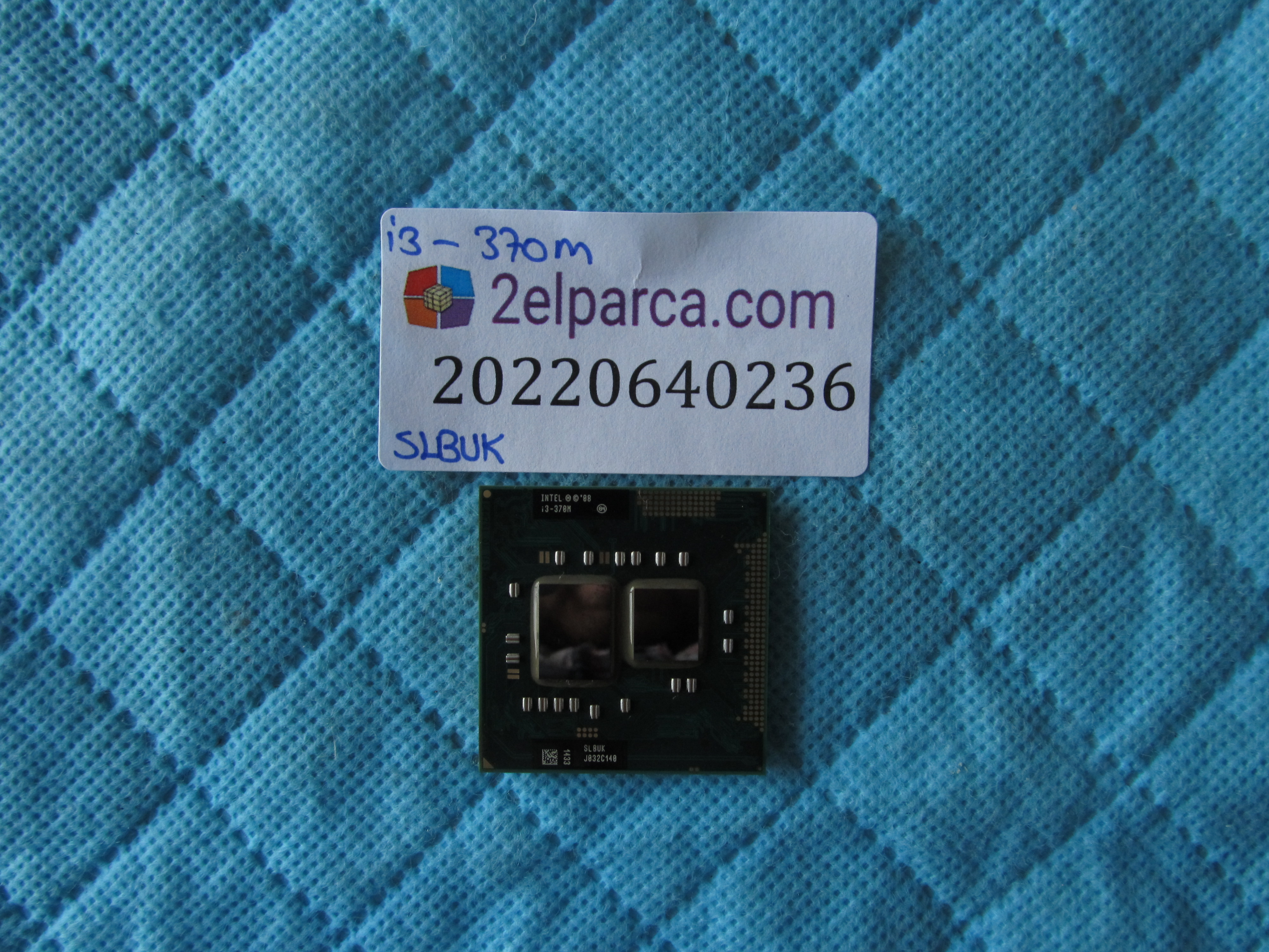 Intel core i3-370m cpu slbuk