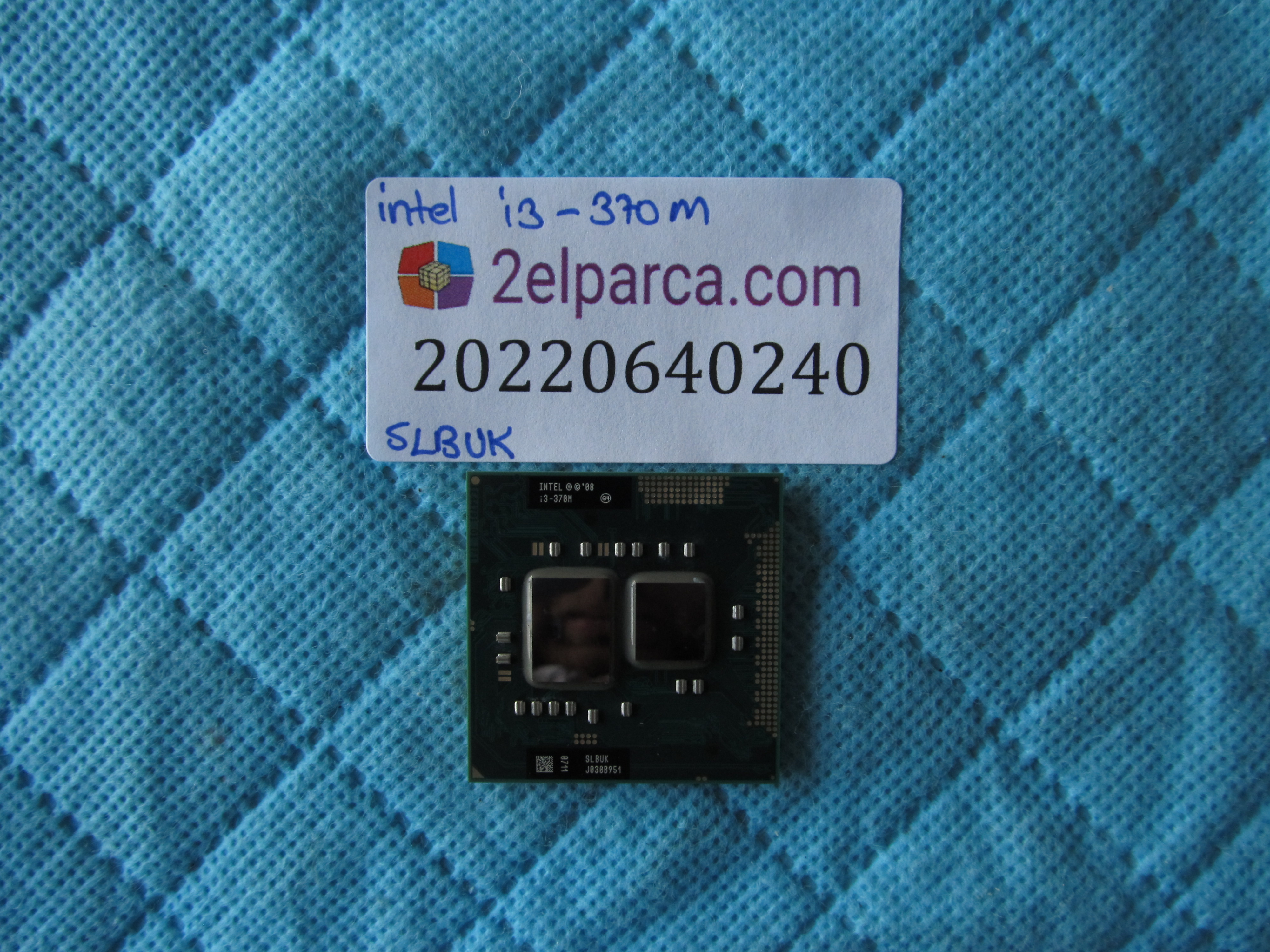 Intel core i3-370m cpu slbuk