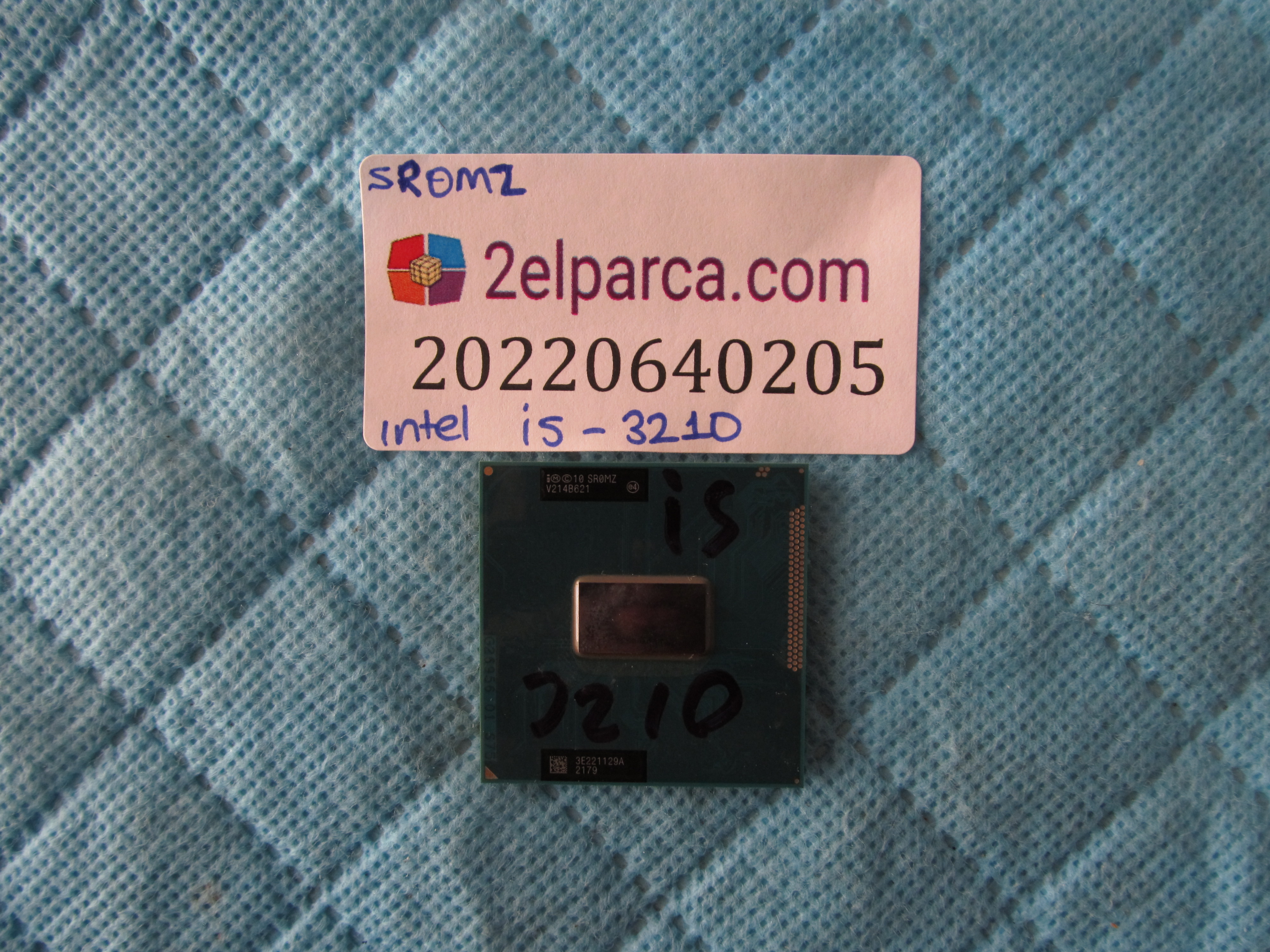 Intel core i5-3210m cpu sr0mz