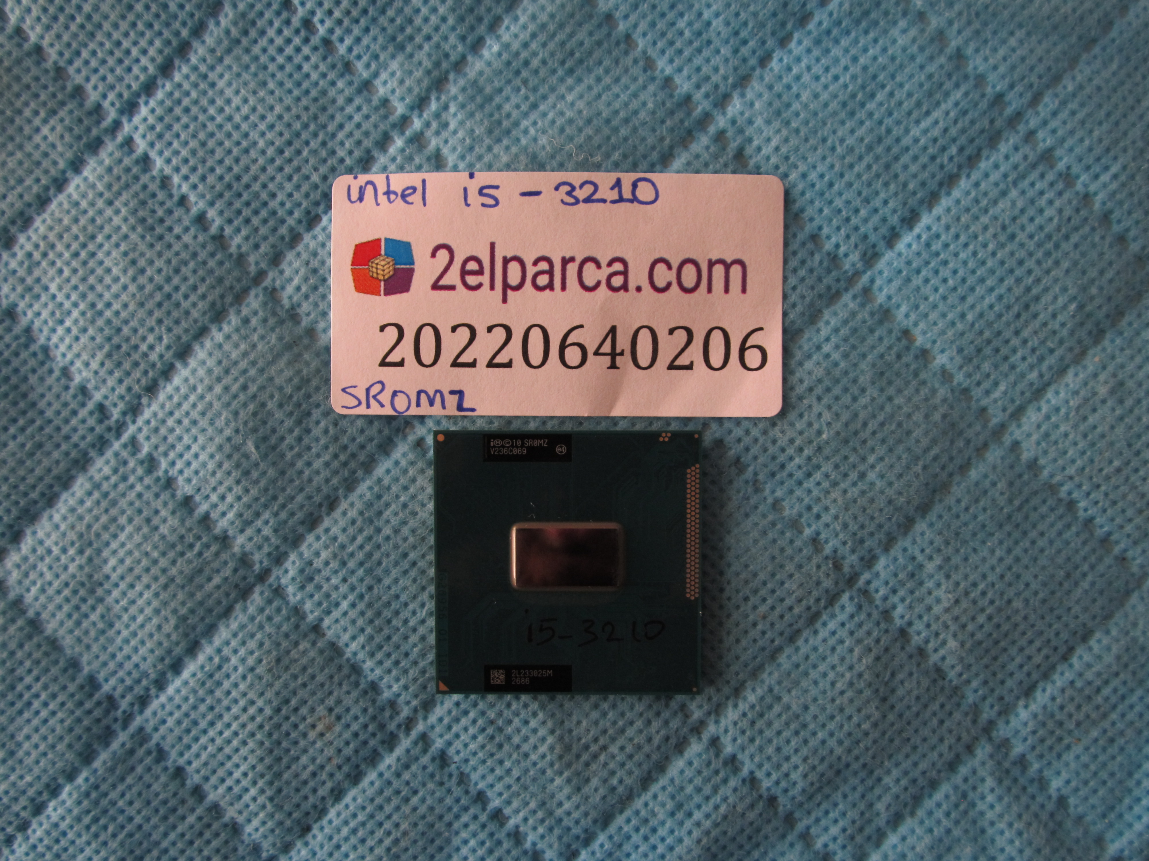Intel core i5-3210m cpu sr0mz