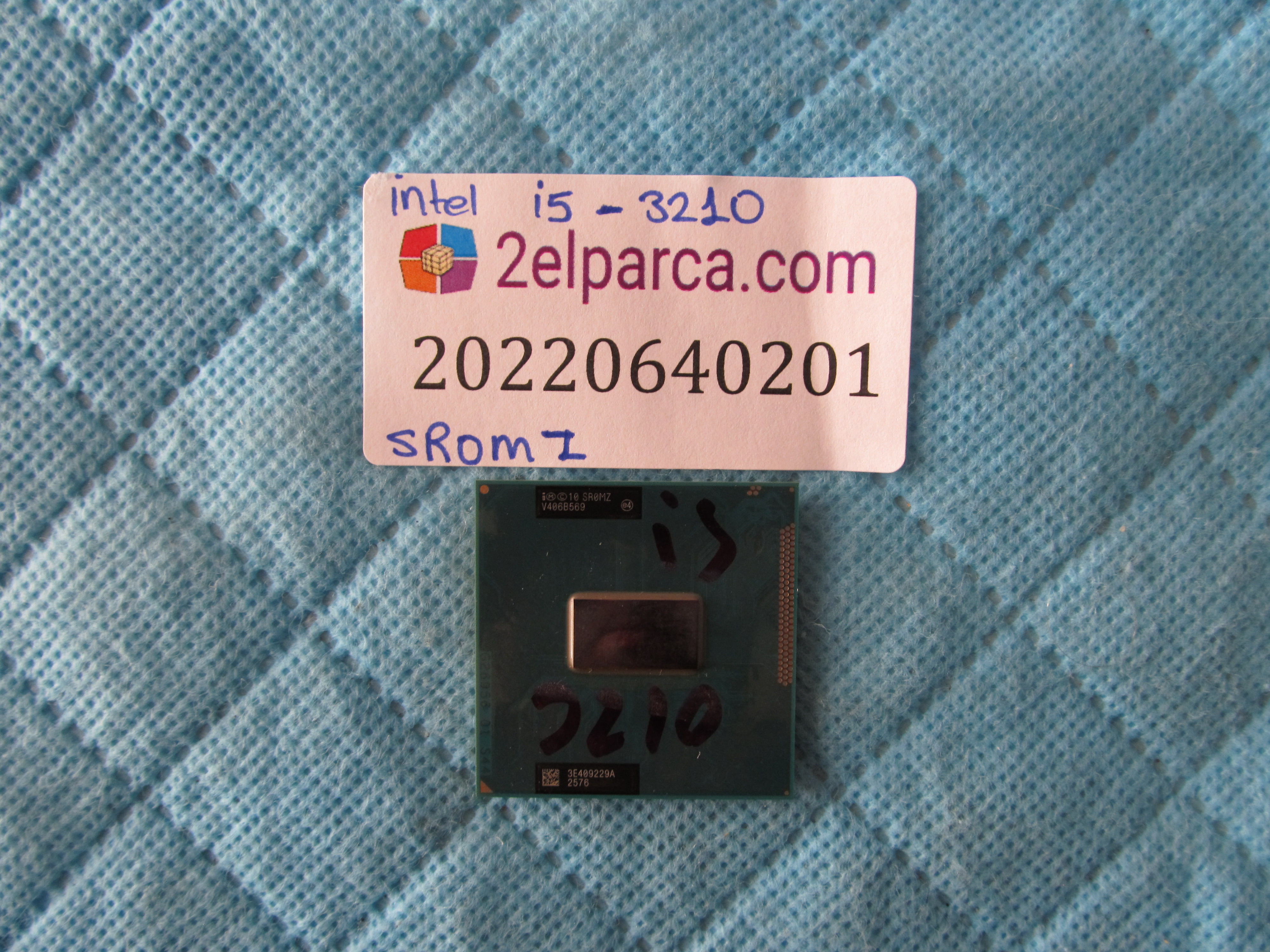 Intel core i5-3210m cpu sr0mz