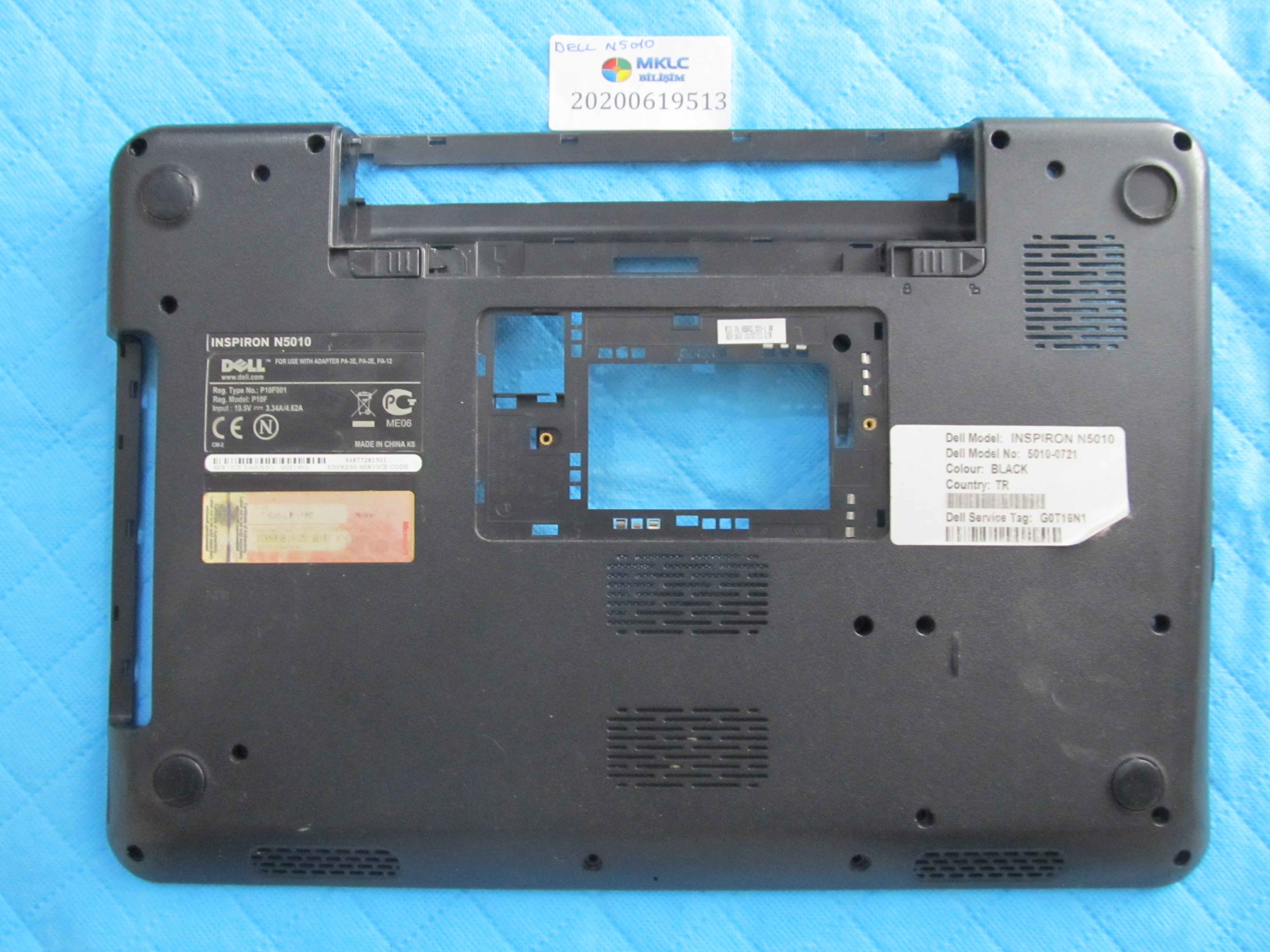 Dell n5010 alt kasa