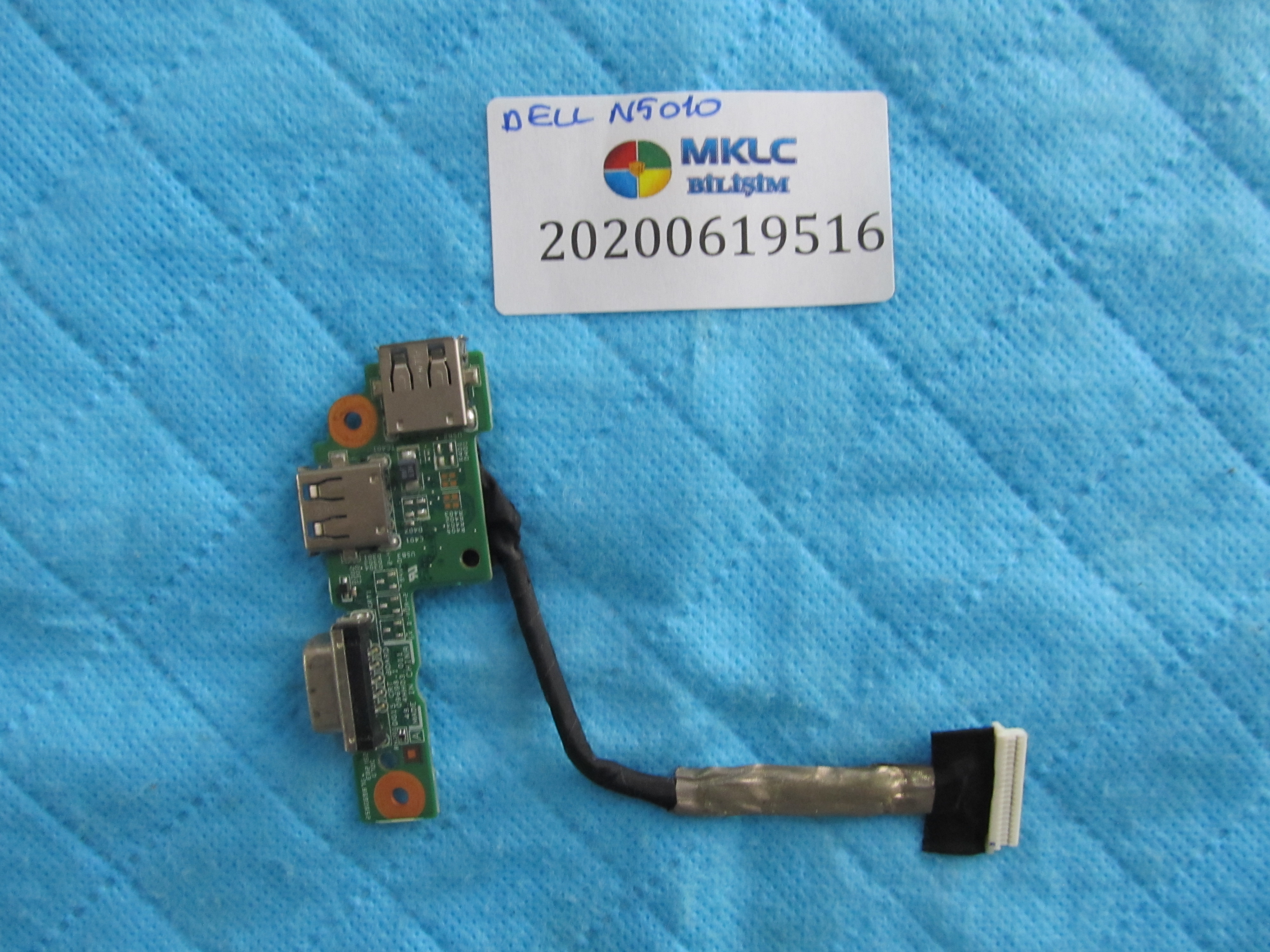 Dell n5010 usb vga port flex