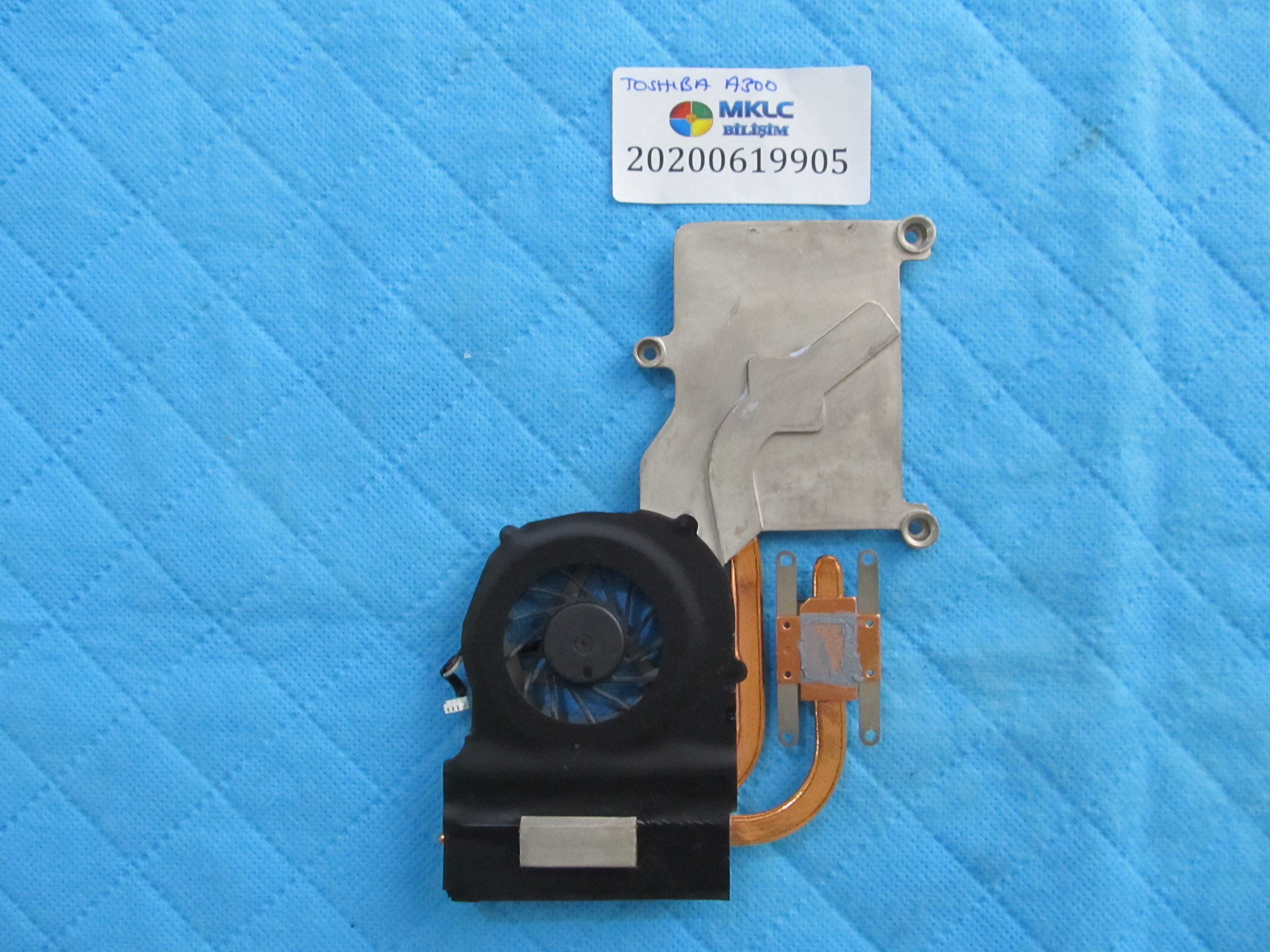 TOSHİBA Toshiba a300 fan bakir soğutucu (heatsink) küçük görsel 2