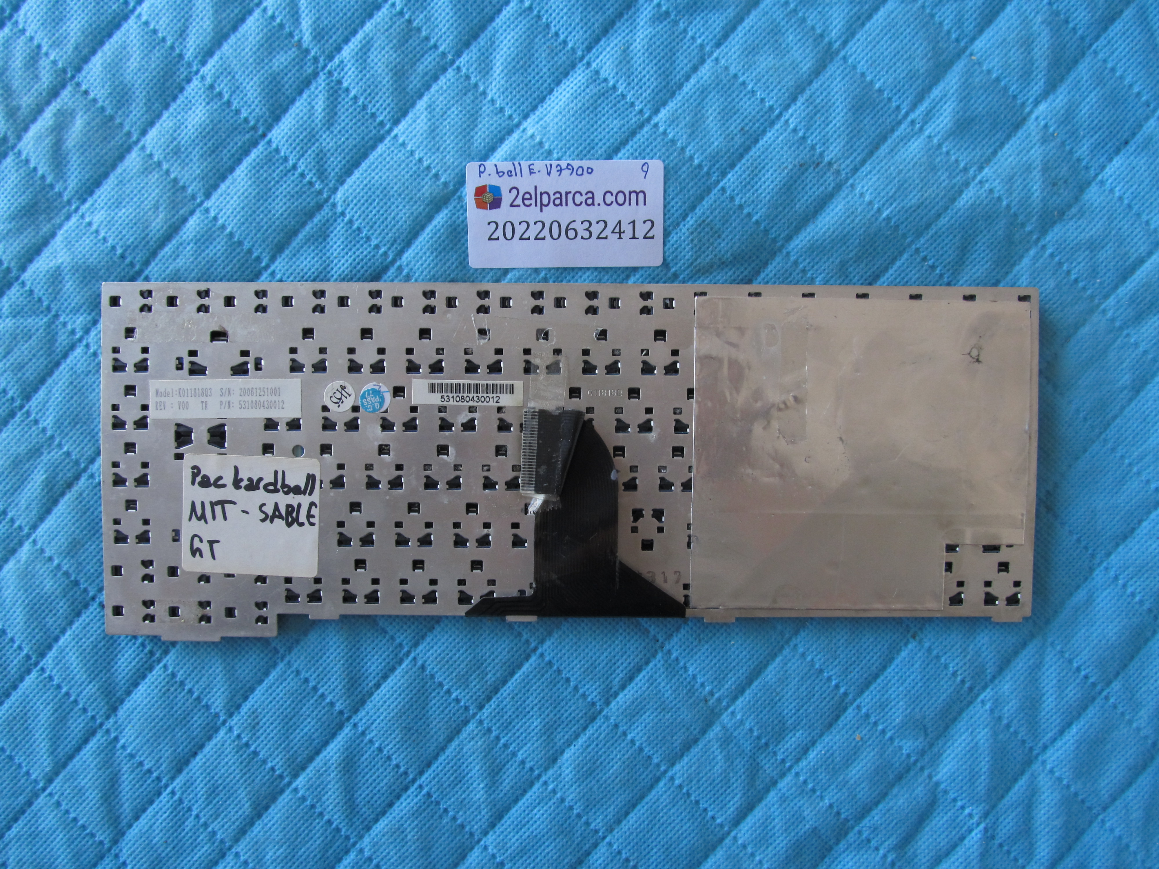 PACKARD BELL Packard bell v7900 klavye orjinal ürün küçük görsel 2