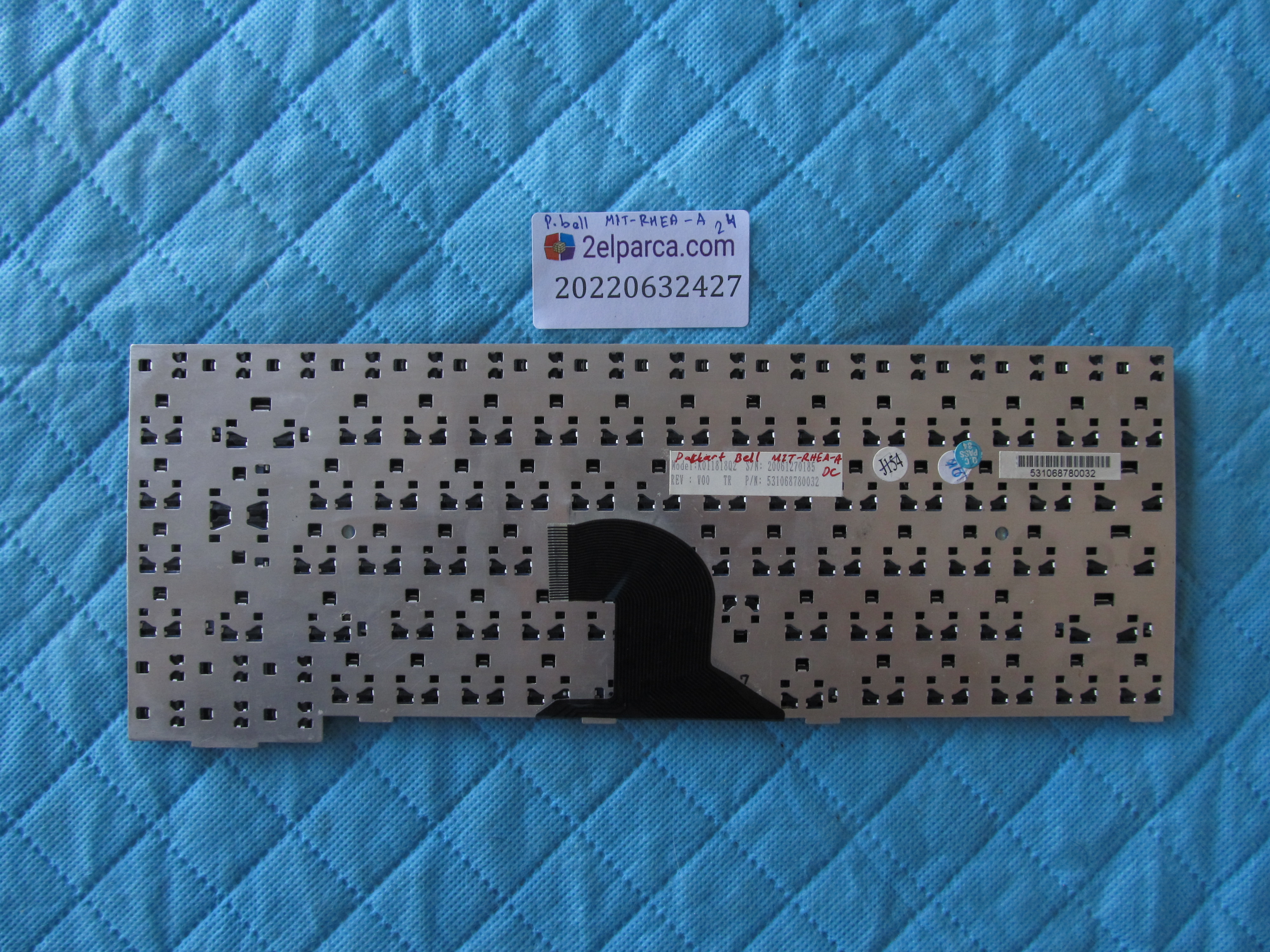 PACKARD BELL Packard bell mit rhea klavye orjinal ürün küçük görsel 2