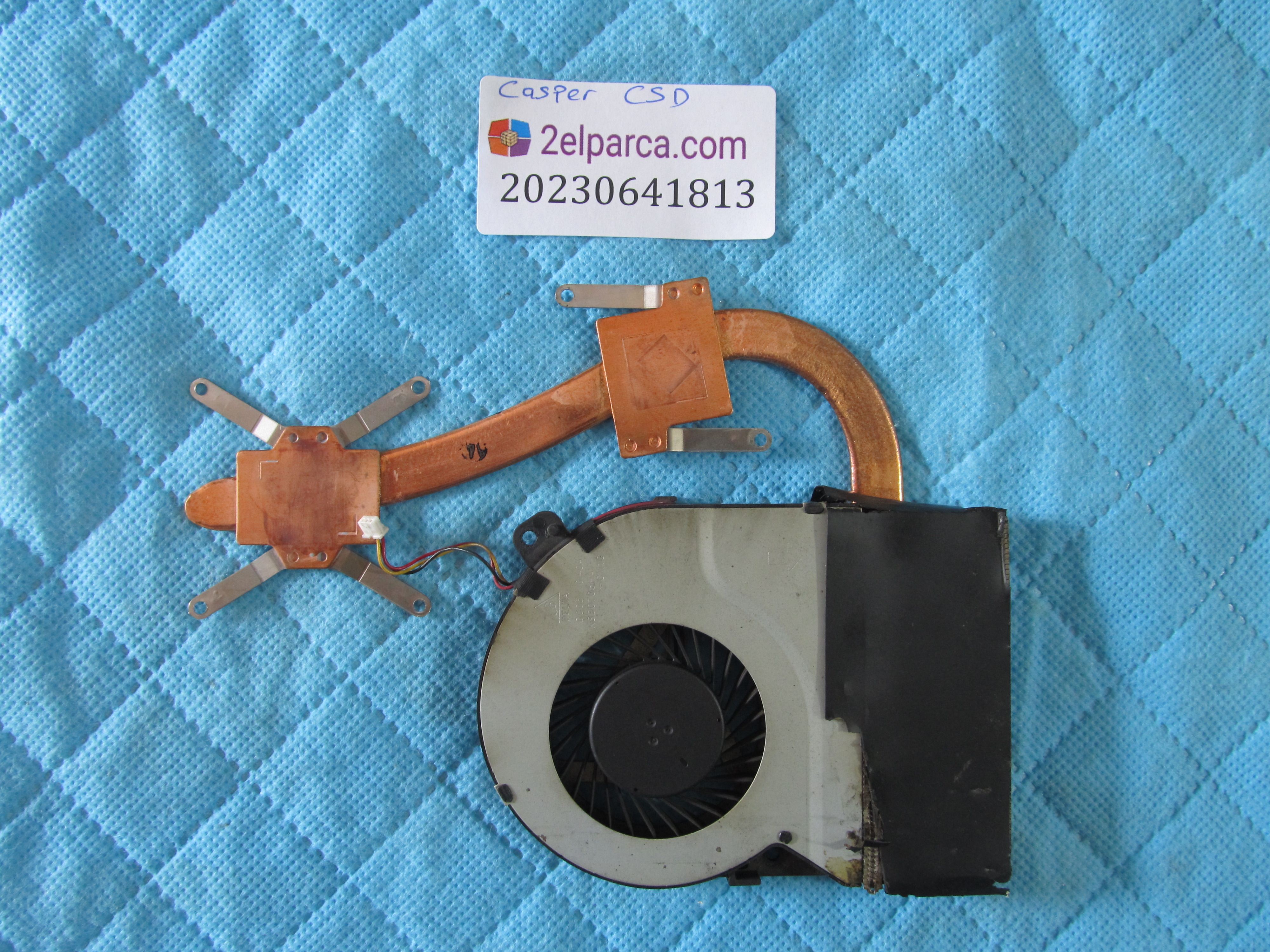 CASPER Casper csd fan soğutucu bakir heatsink orjinal ürün küçük görsel 2