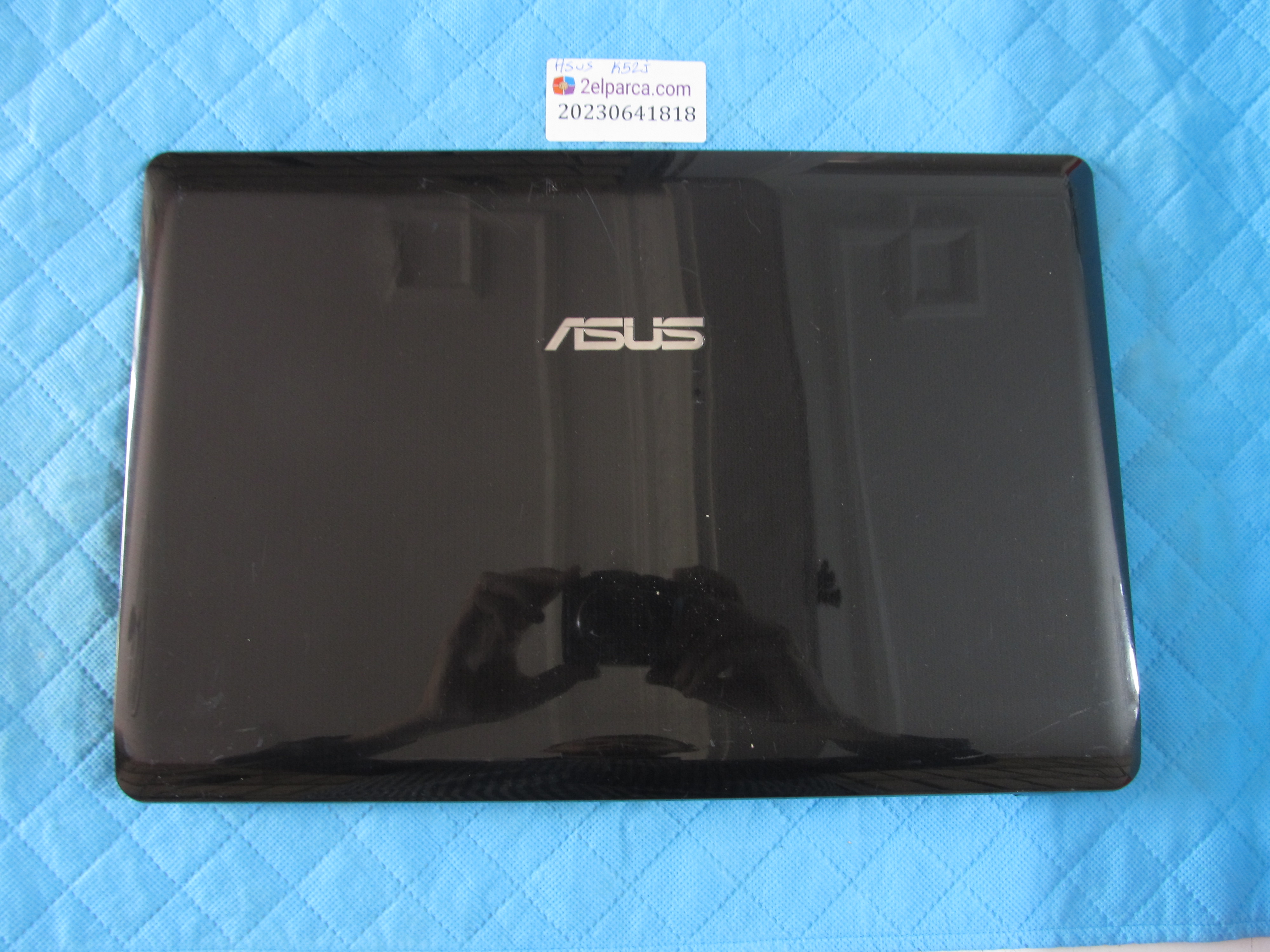 ASUS Asus k52j arka kapak lcd back cover (sağ menteşe kapak eksik) orjinal ürün küçük görsel 2