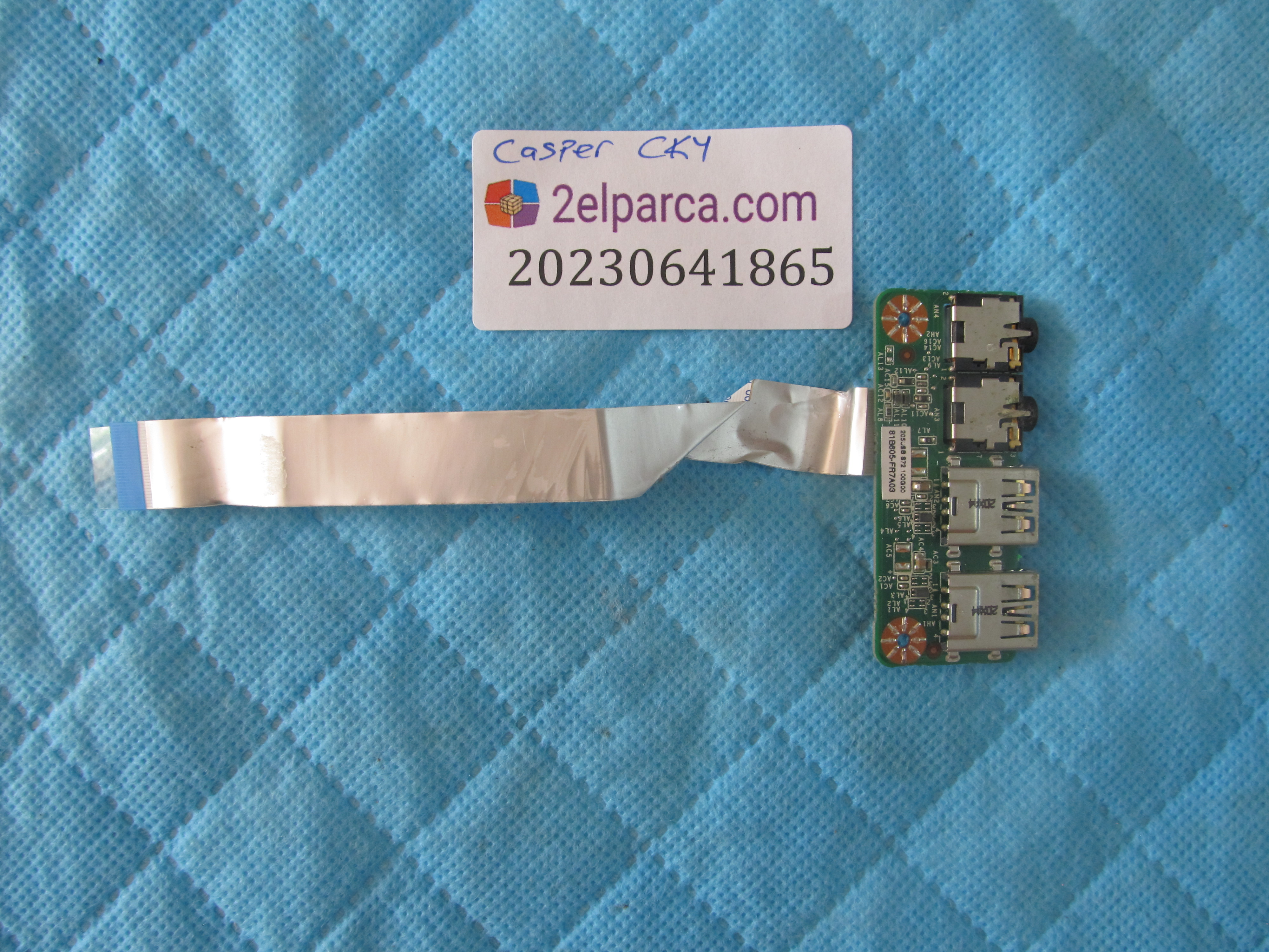 Casper cky usb port flex ve ses karti orjinal ürün