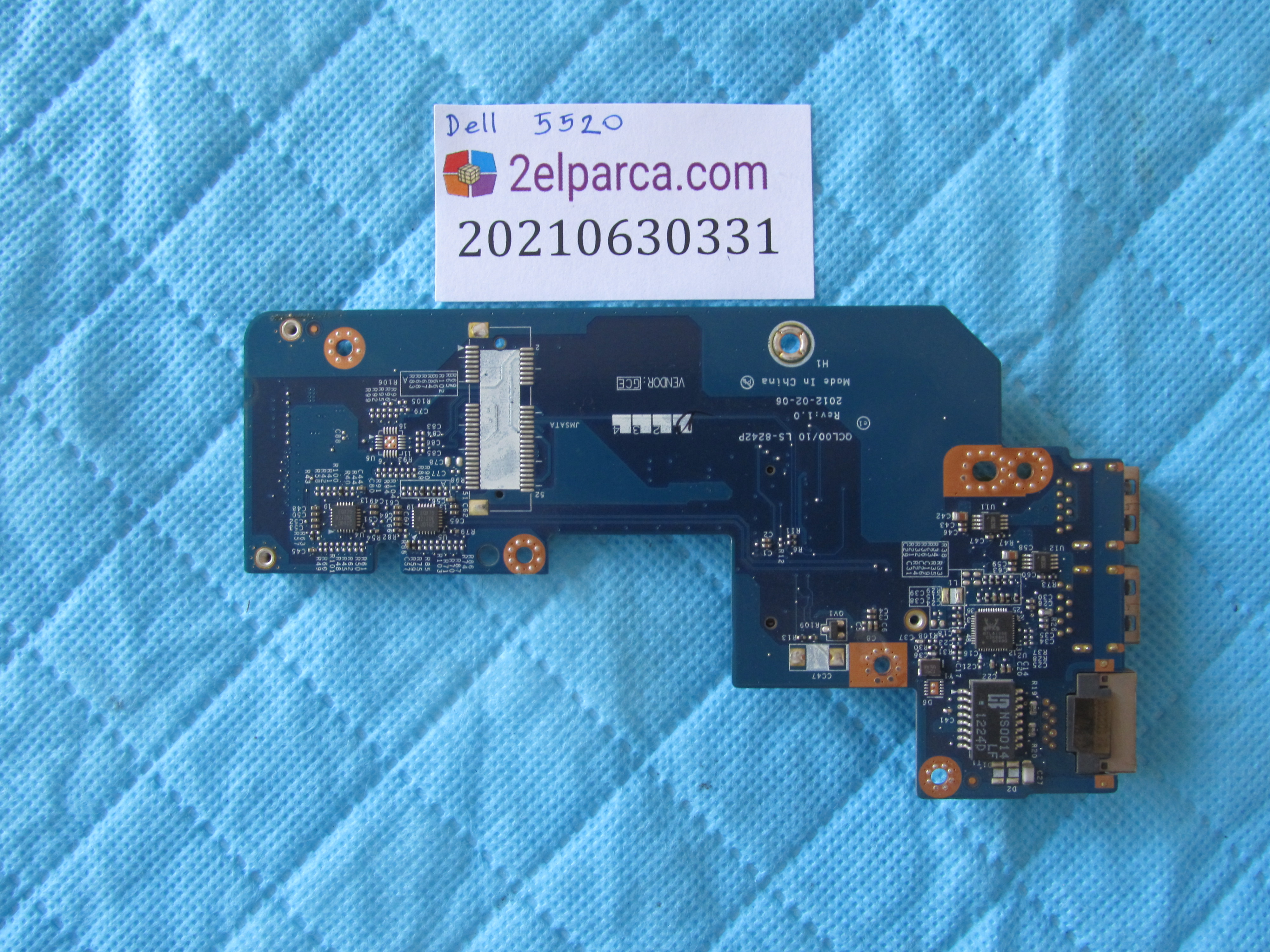 DELL Dell 5520 usb ethernet board orjinal ürün küçük görsel 2