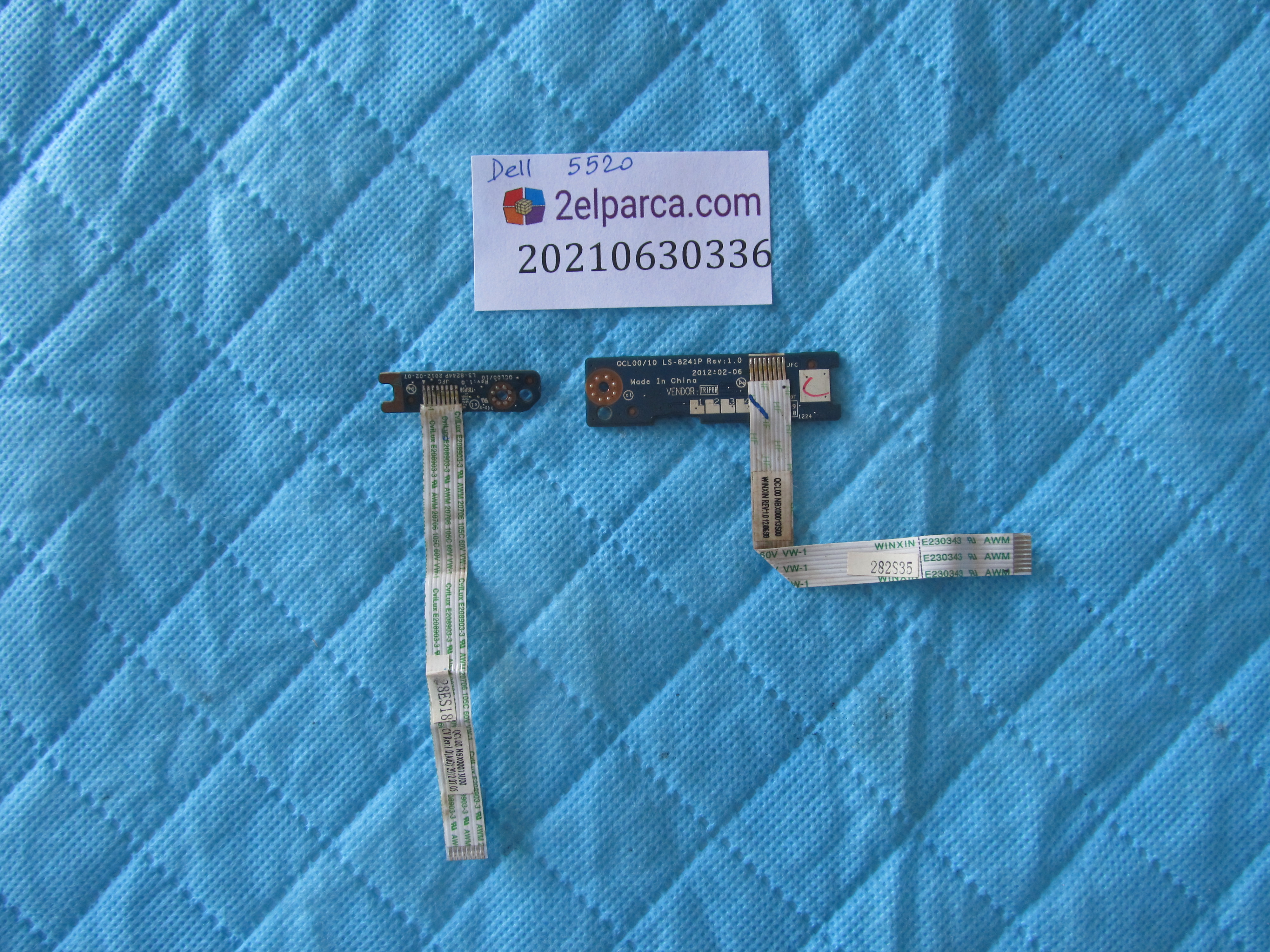 DELL Dell 5520 kontrol board flex ve işik board flex orjinal ürün küçük görsel 2