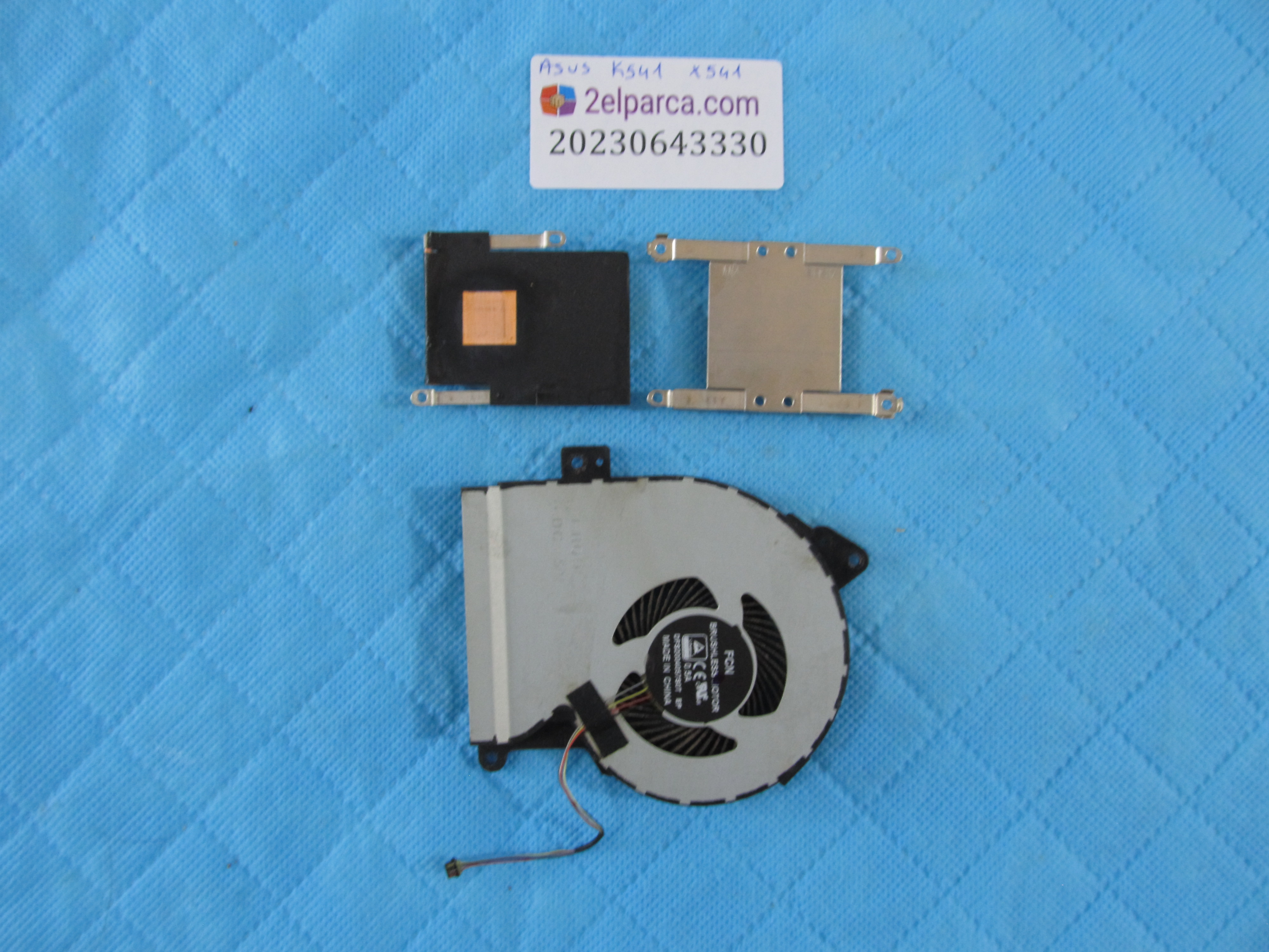 Asus x541u fan bakir soğutucu (heatsink) orjinal ürün