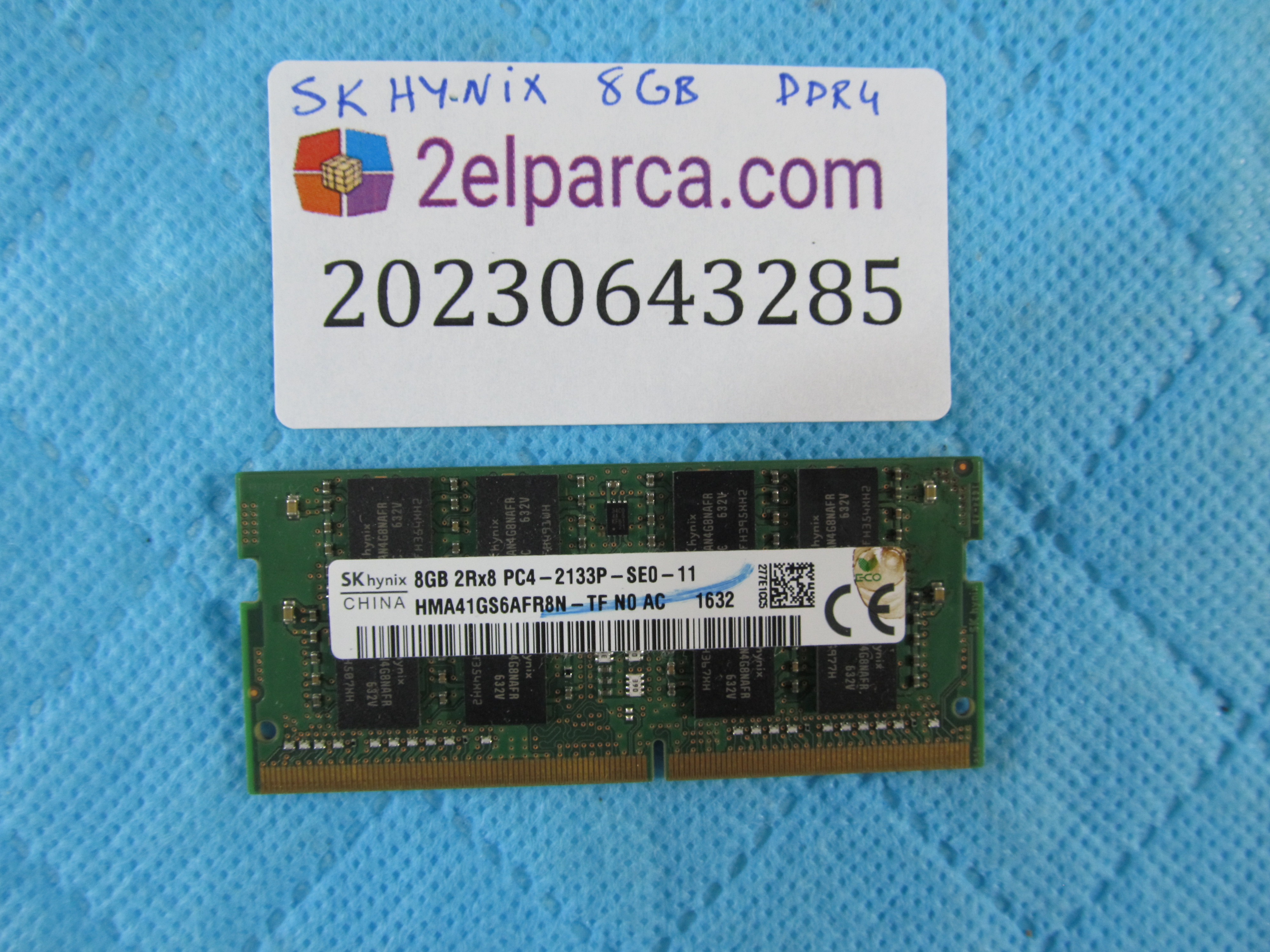 Skhynix ddr4 8gb 2133 mhz ram bellek orjinal ürün