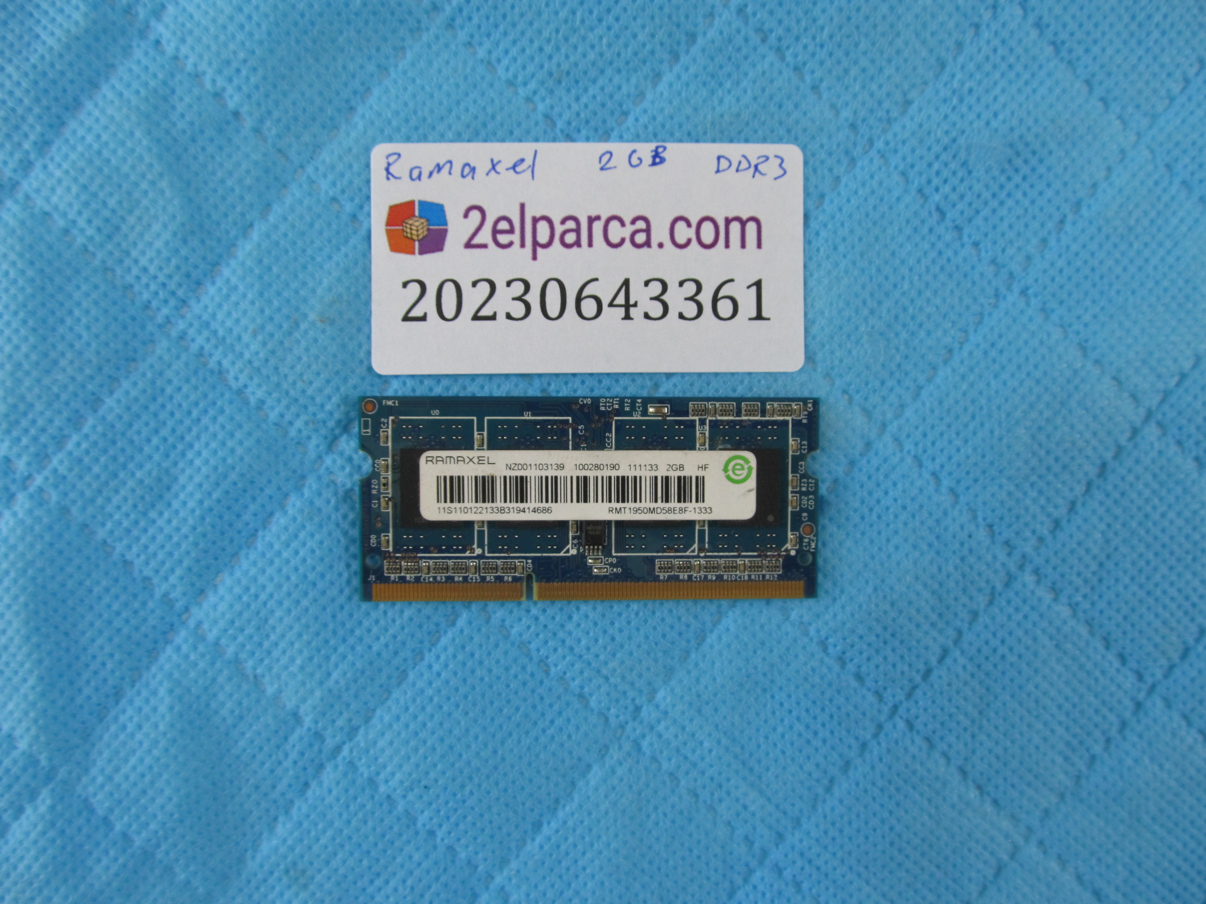 Ramaxel 2gb ddr3 ram bellek orjinal ürün
