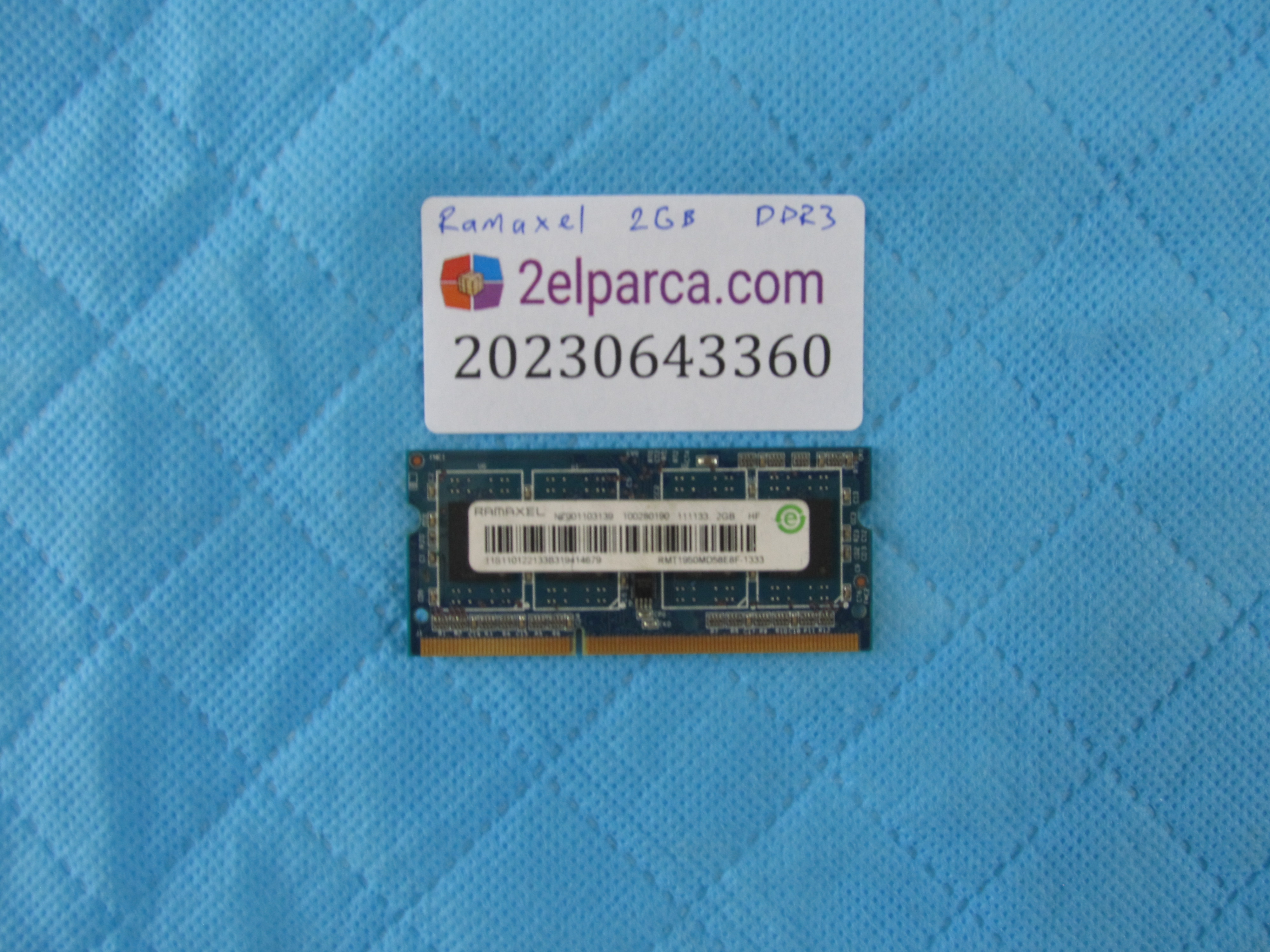 Ramaxel 2gb ddr3 ram bellek orjinal ürün