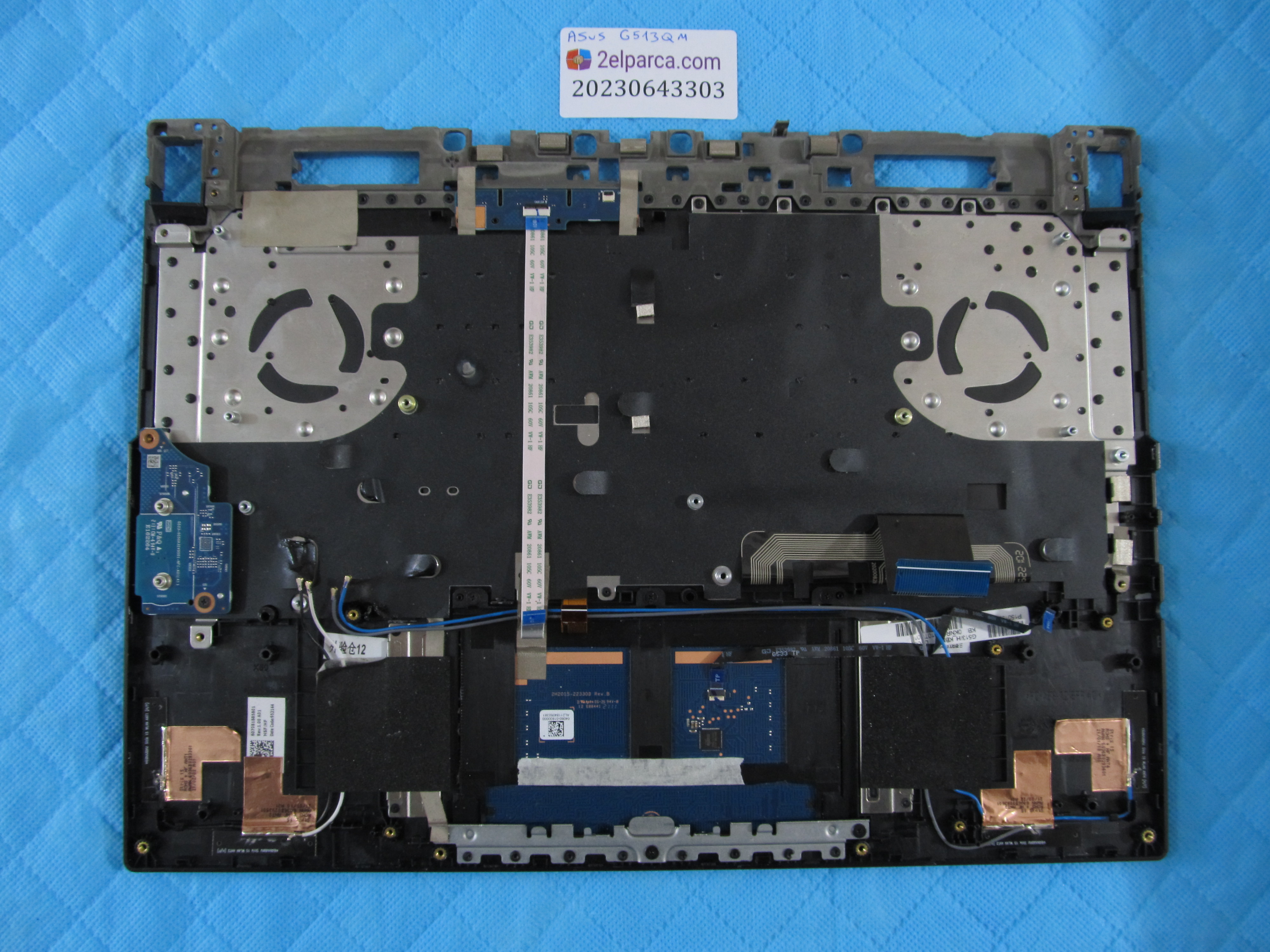ASUS Asus g513q üst kasa full set g513qm klavye komple set orjinal ürün küçük görsel 2