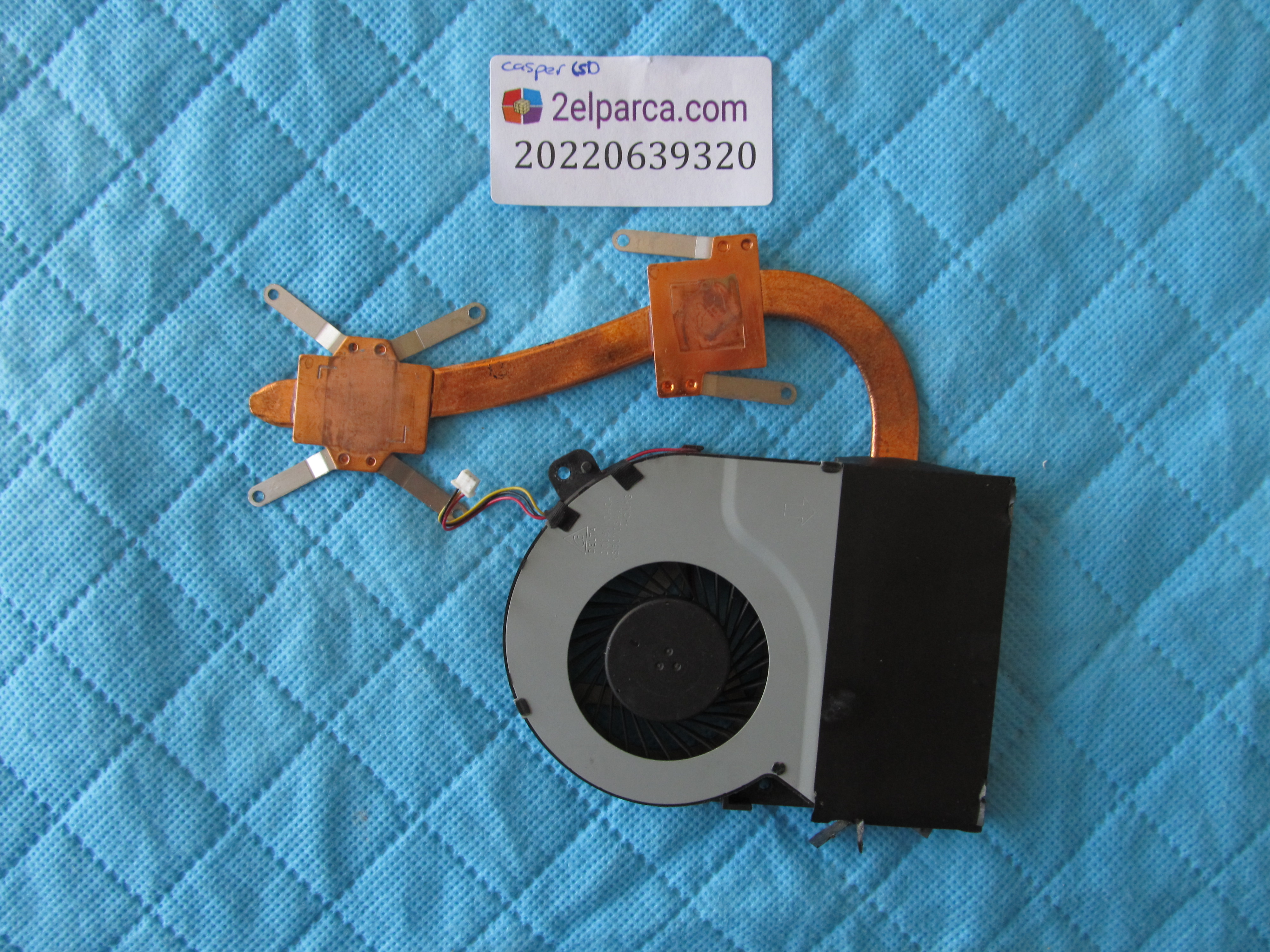 CASPER Casper csd fan soğutucu bakir heatsink orjinal ürün küçük görsel 2