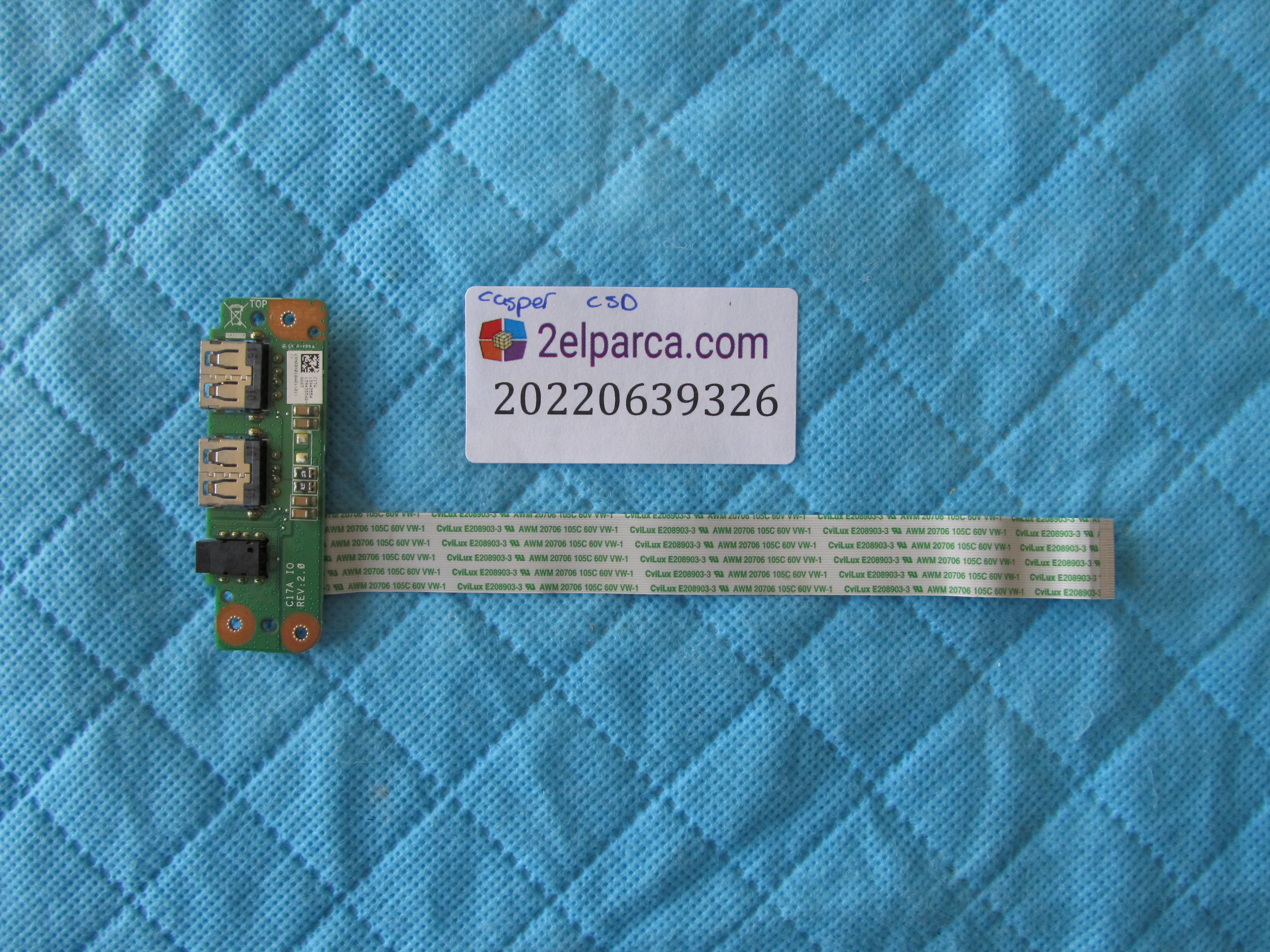 CASPER Casper csd usb kart ses board flex dahil orjinal ürün küçük görsel 2