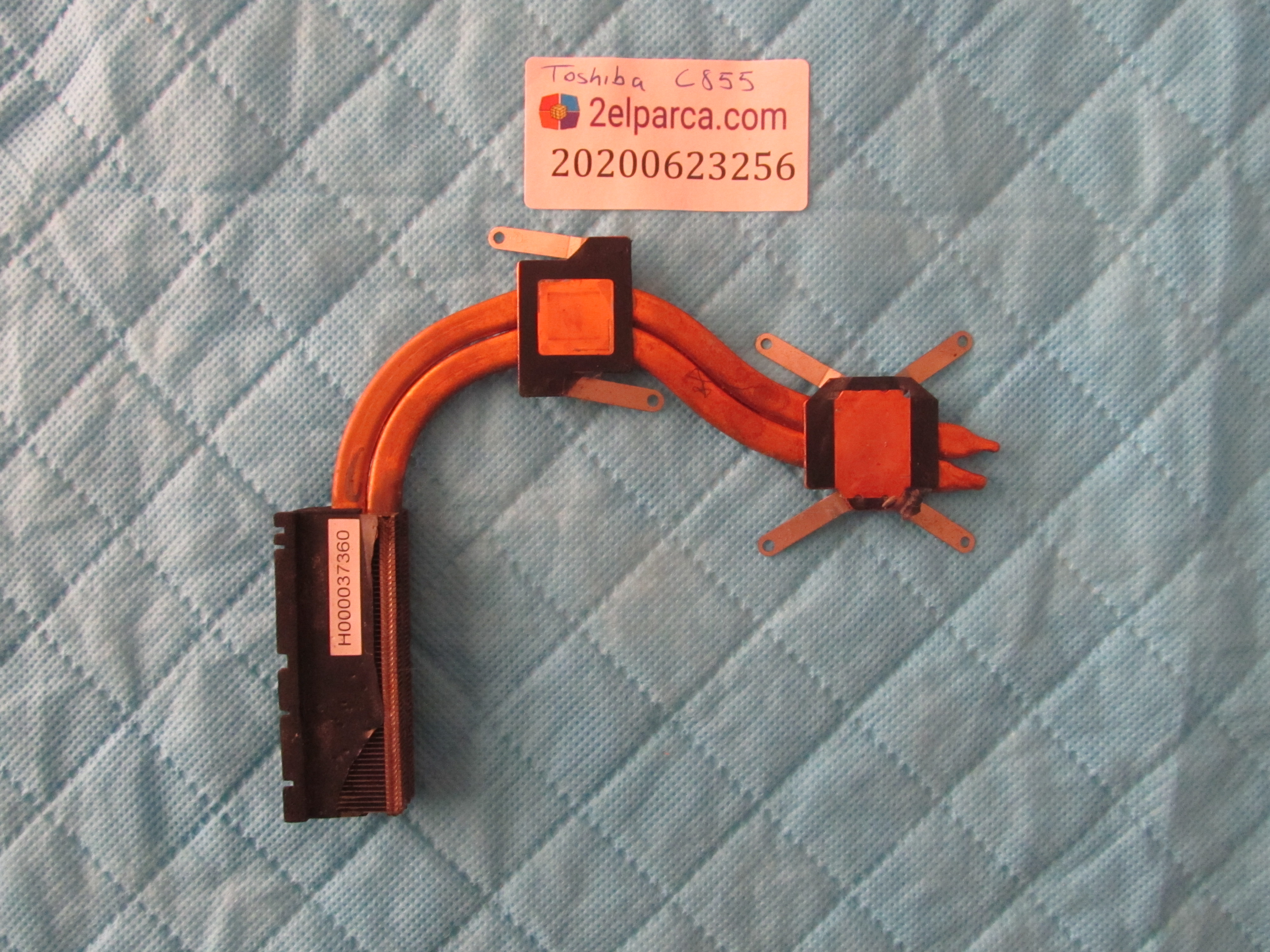 TOSHİBA Toshiba c855 onboard bakir soğutucu (heatsink) orjinal ürün küçük görsel 2
