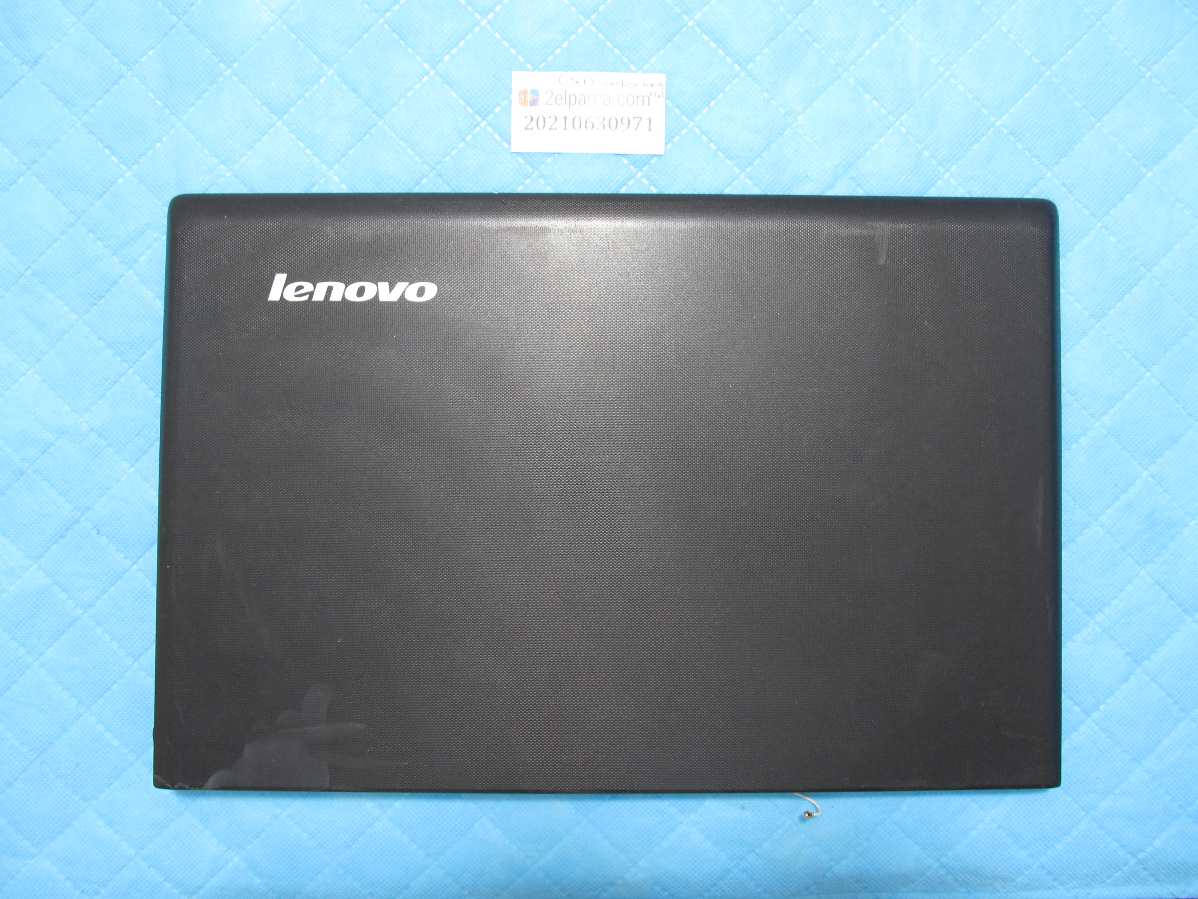 LENOVO Lenovo g500 arka kapak cover (1 menteşe kapaği eksik) orjinal ürün küçük görsel 2