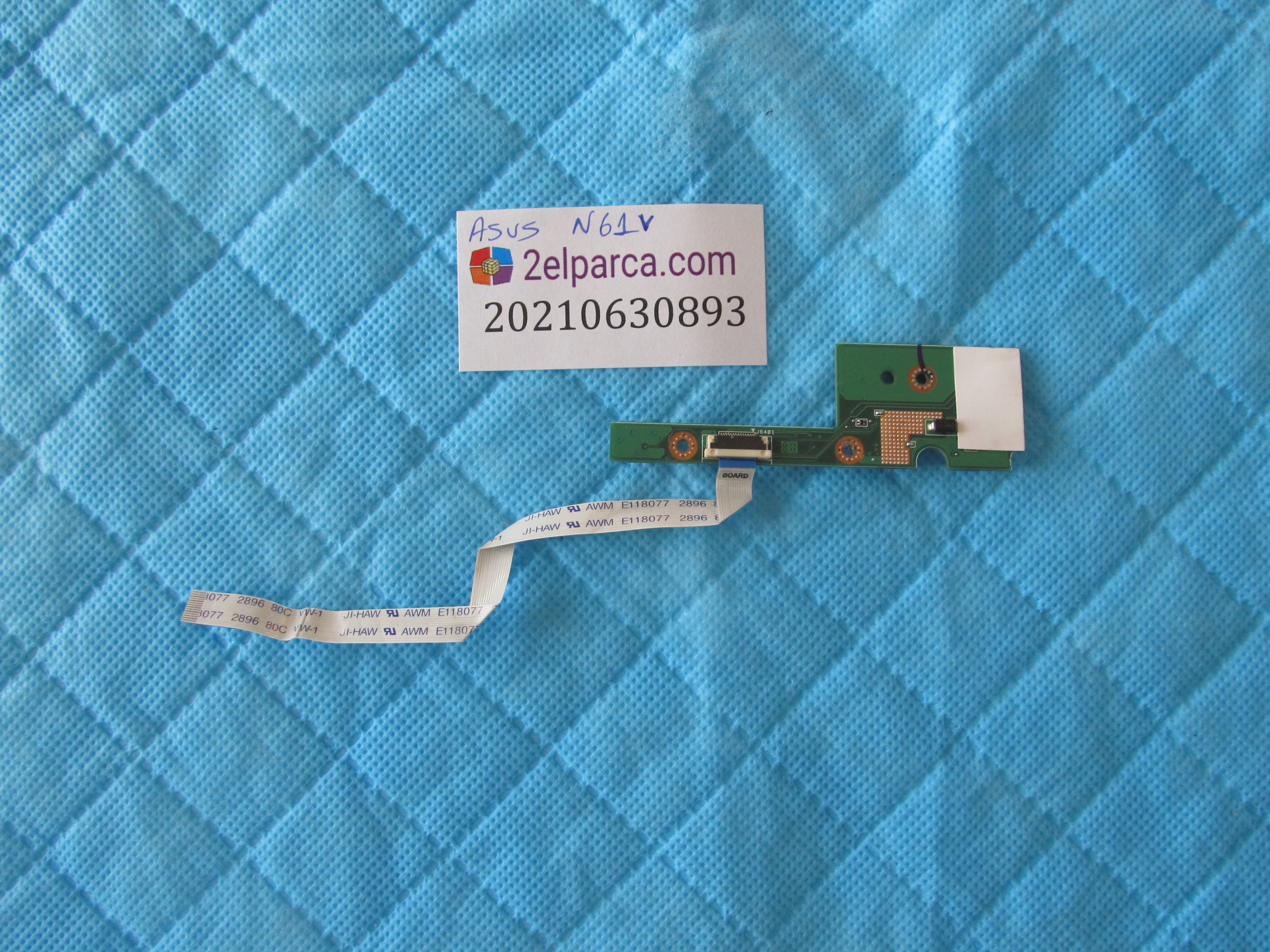 ASUS Asus n61v kontrol board flex orjinal ürün küçük görsel 2