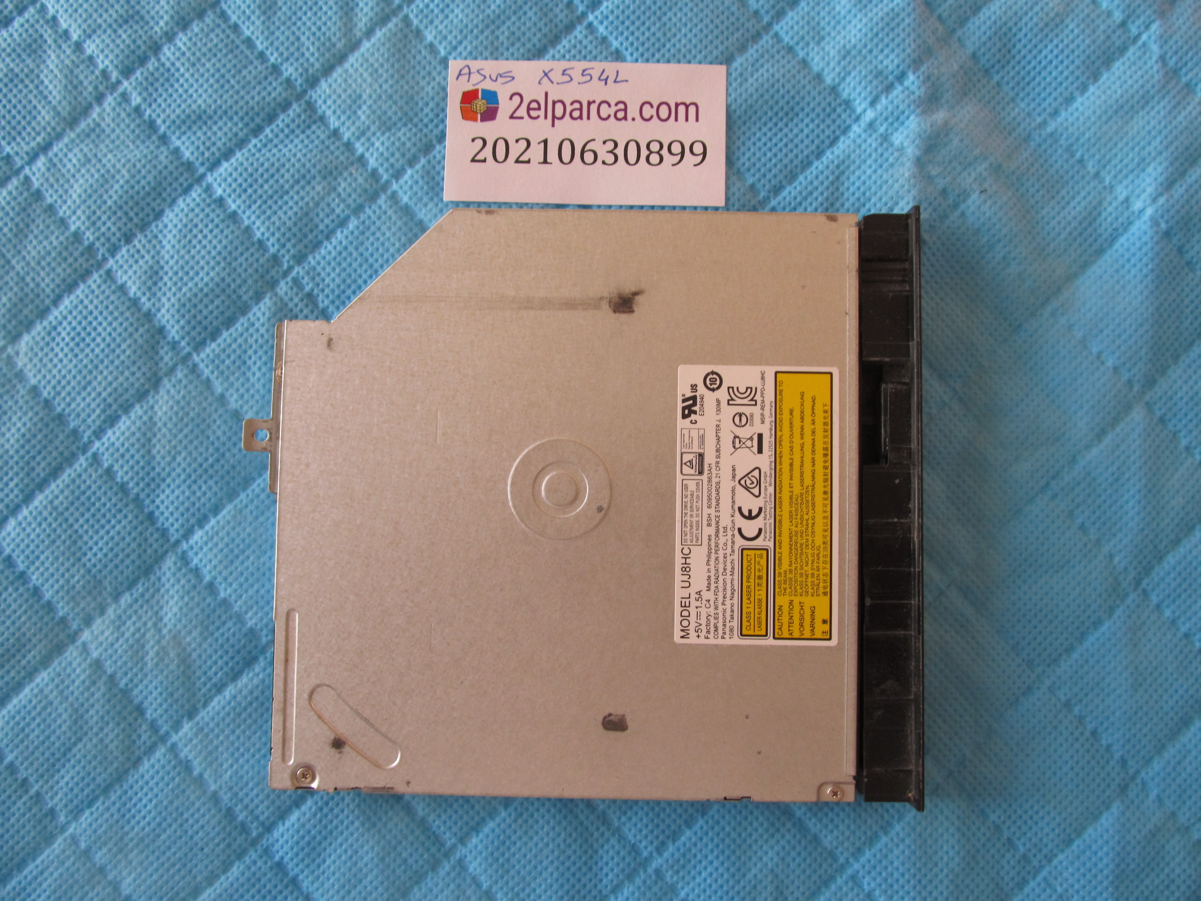 ASUS Asus x554l dvd küçük görsel 2