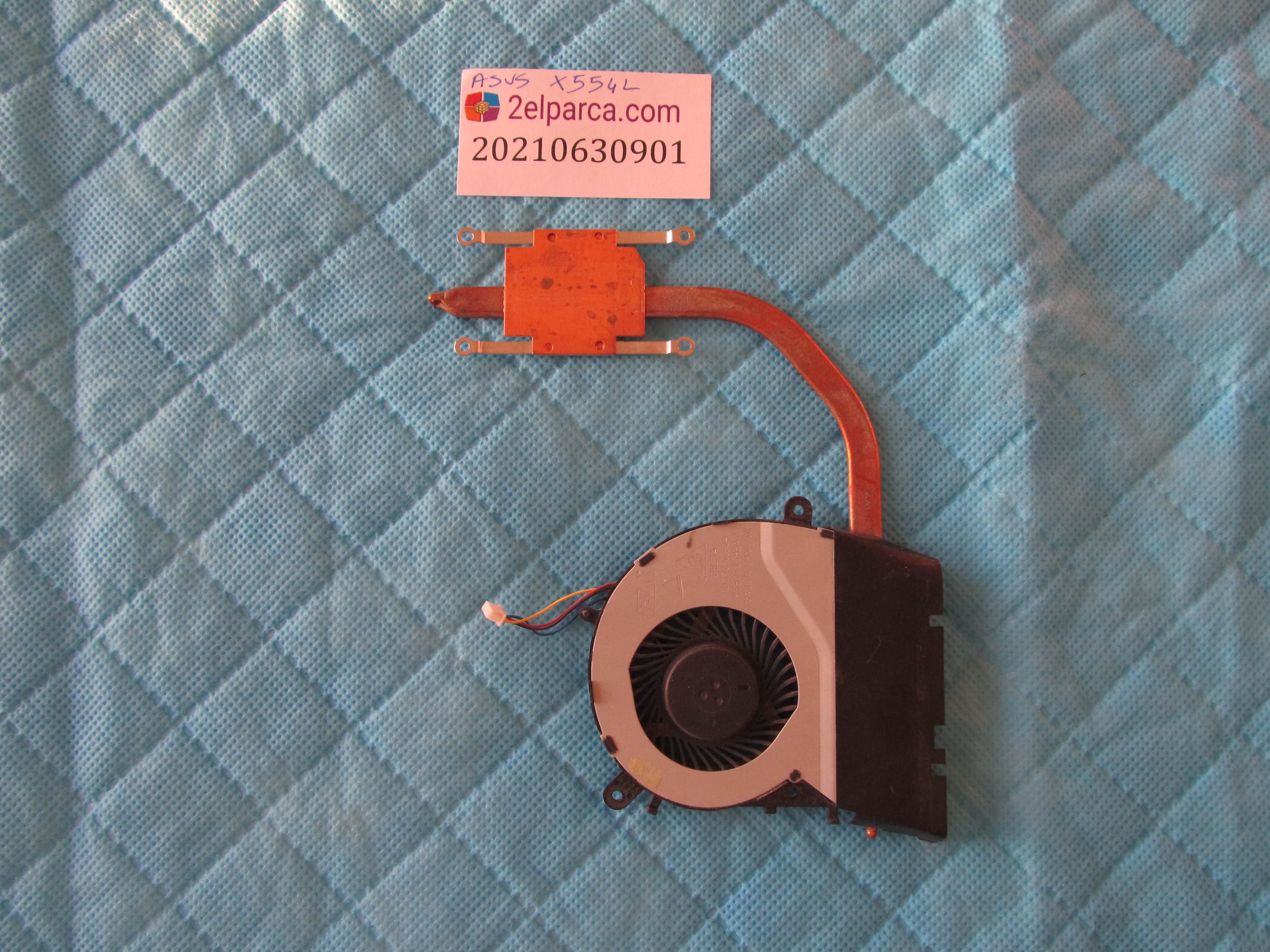 ASUS Asus x554l bakir soğutucu (heatsink) (onboard) orjinal ürün küçük görsel 2