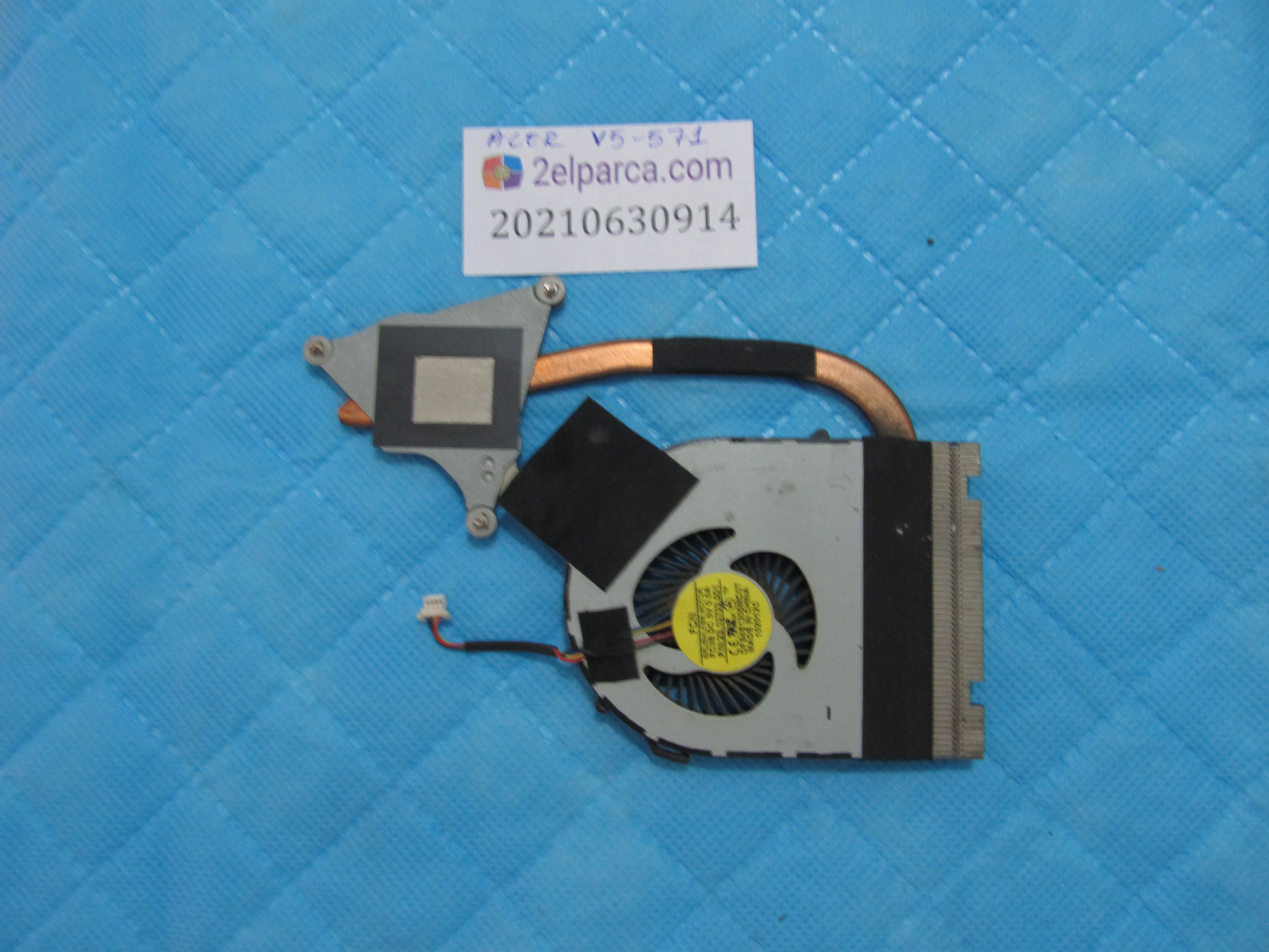 ACER Acer v5-571 fan bakir soğutucu (heatsink) orjinal ürün küçük görsel 2