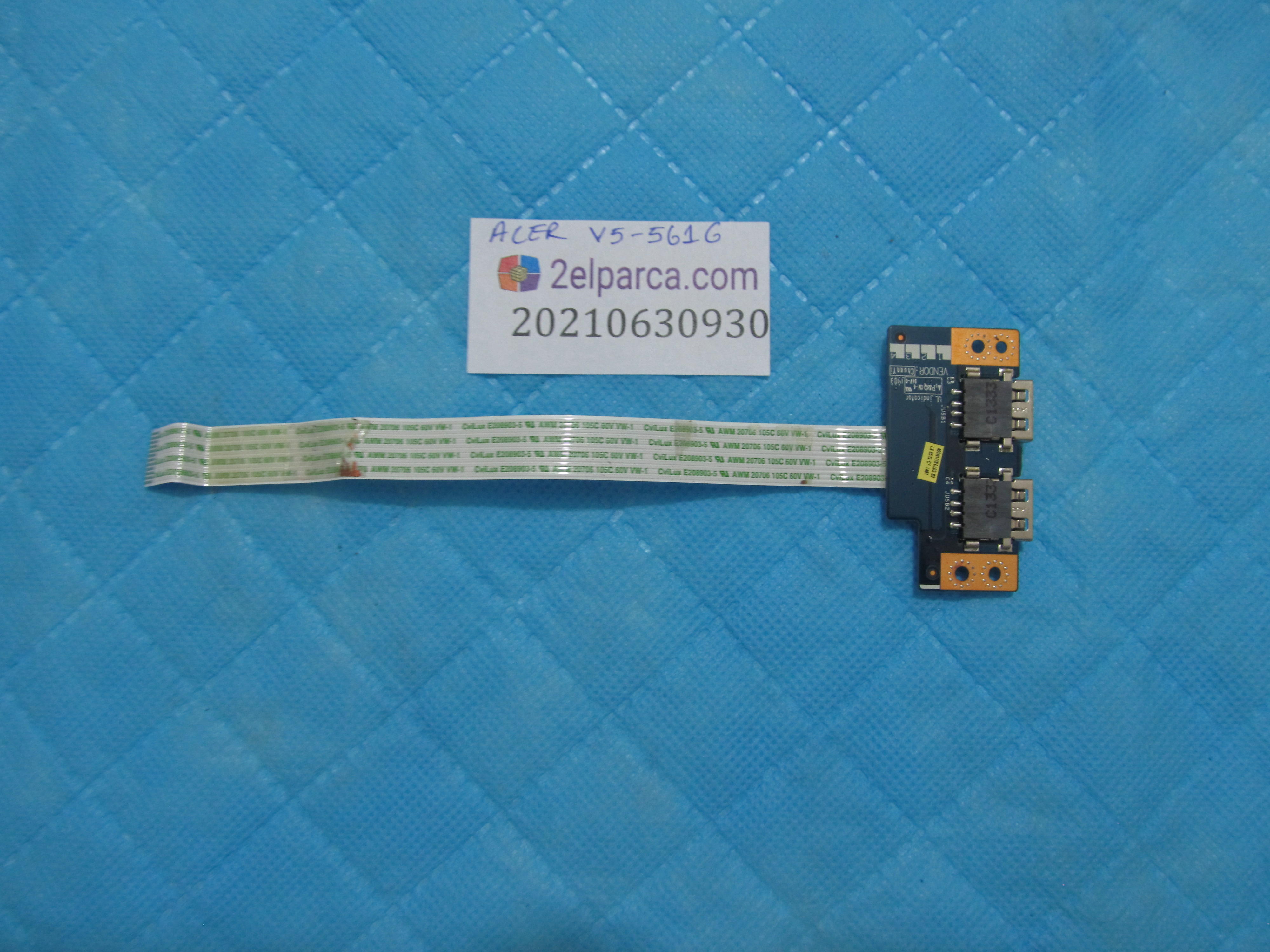 ACER Acer v5-561g usb board flex orjinal ürün küçük görsel 2
