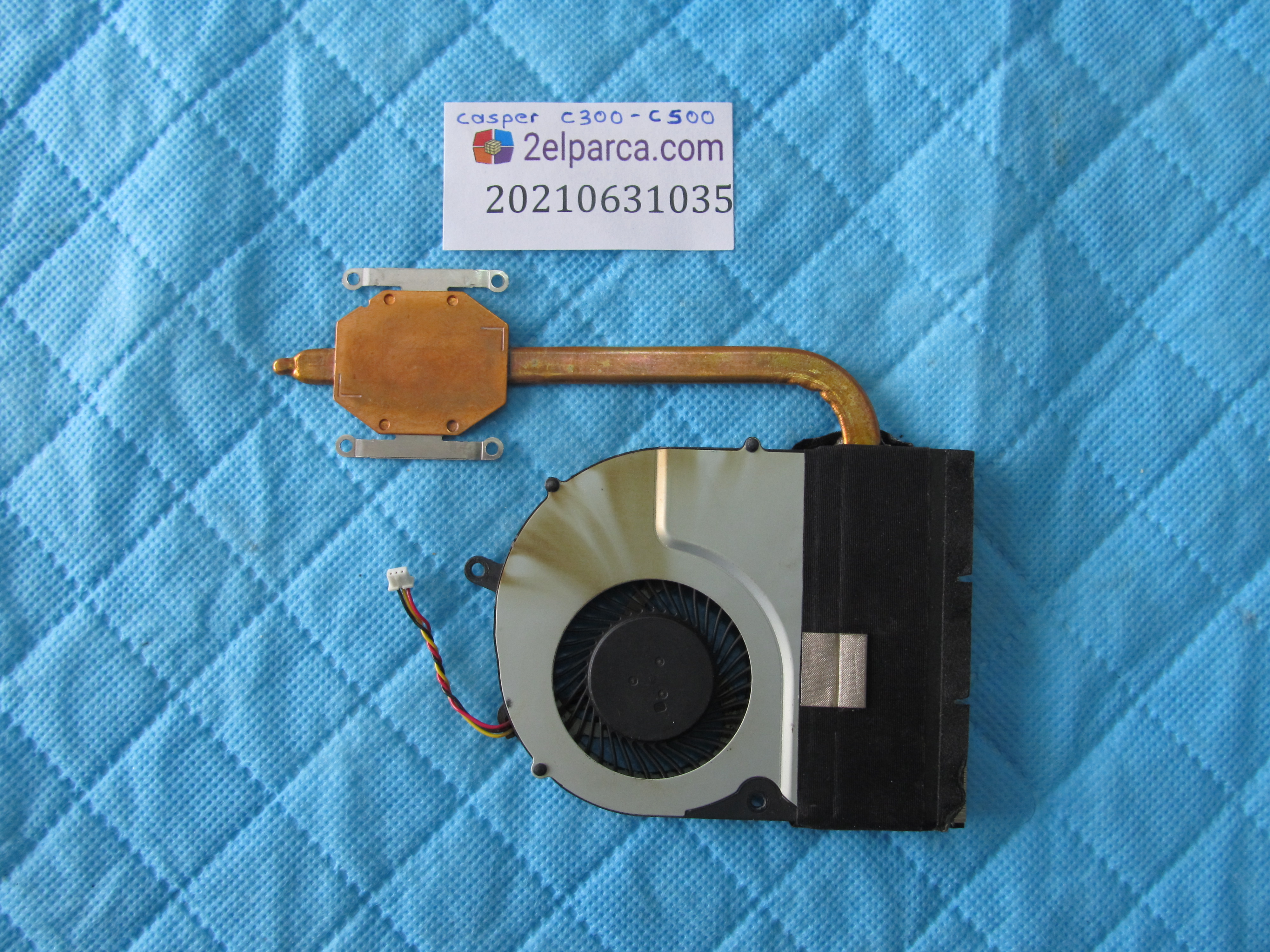 CASPER Casper c300 fan bakir soğutucu (heatsink) -c500 orjinal ürün küçük görsel 2
