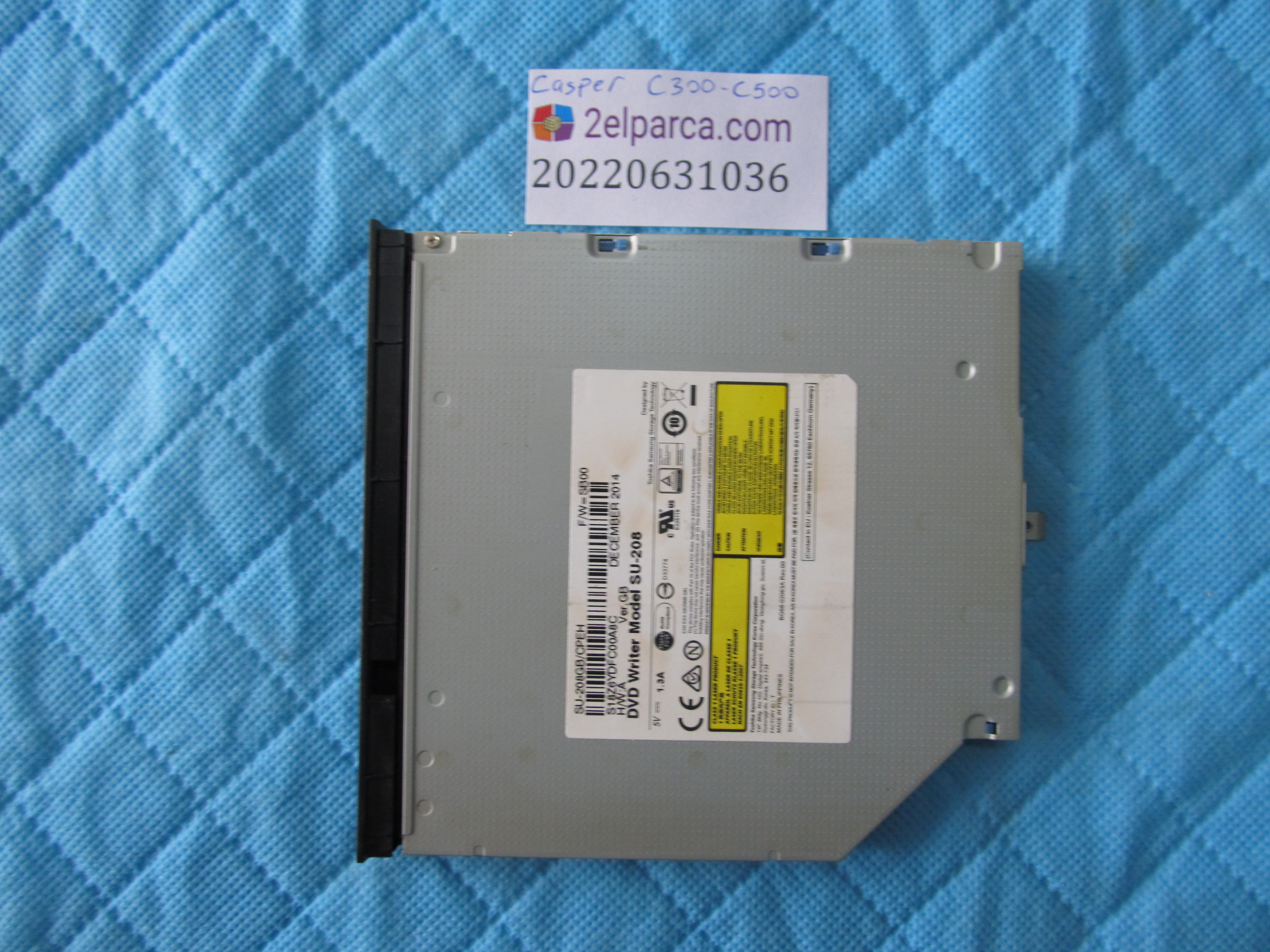CASPER Casper c300-c500 dvd küçük görsel 2